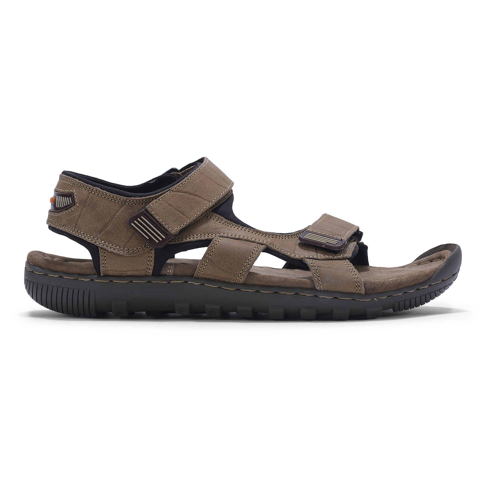 40% OFF on Woodland Men's Brown Floater Sandals on TataCliq | PaisaWapas.com