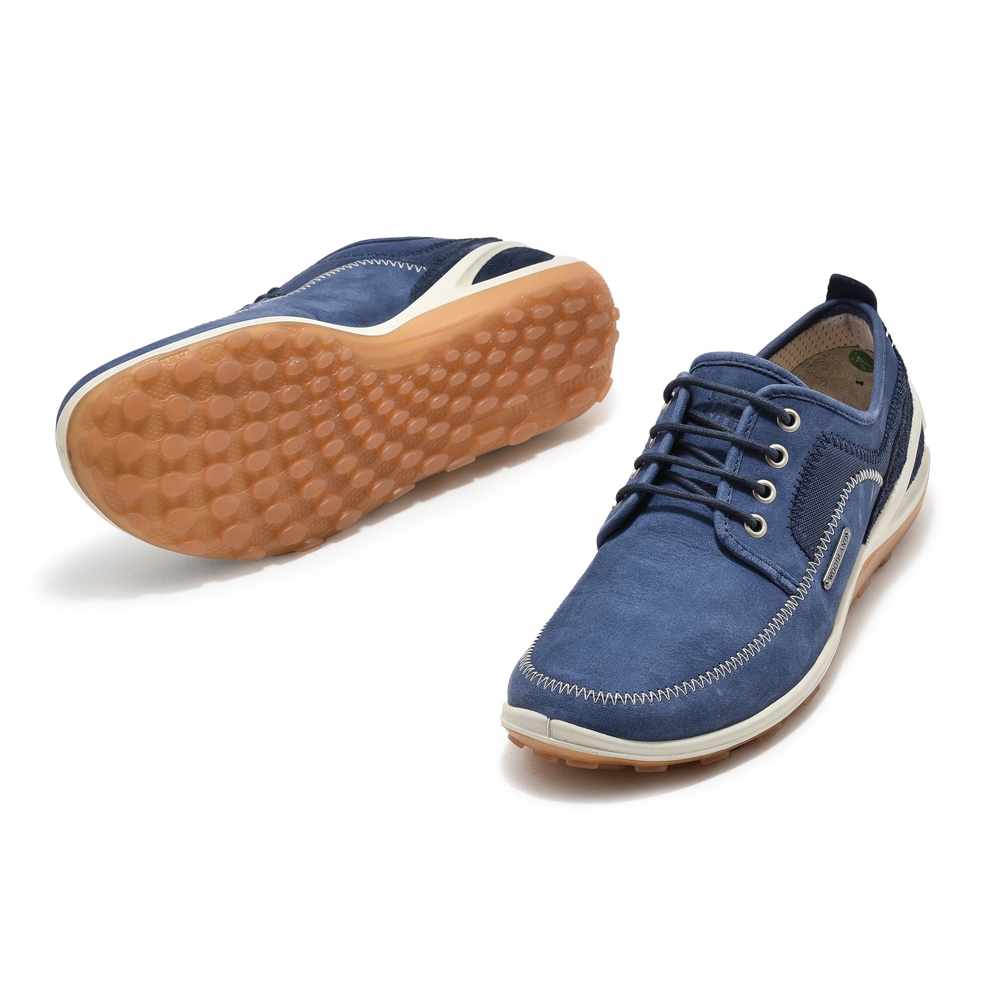 DRoyal blue casual shoes for men