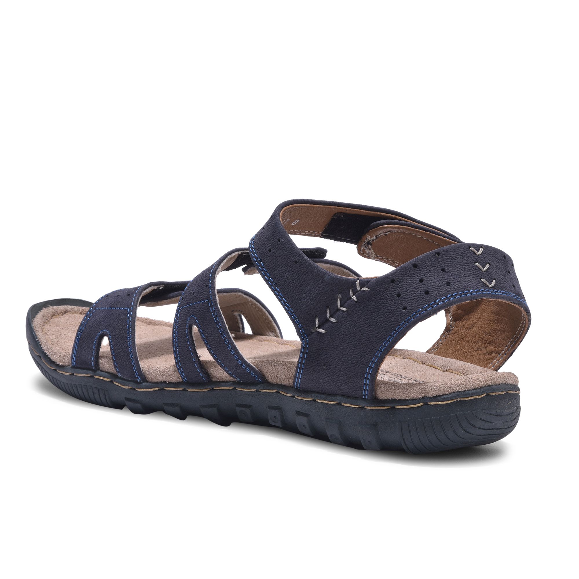 Buy Woodland Men Blue Leather Sports Sandals - Sports Sandals for Men  1095847 | Myntra