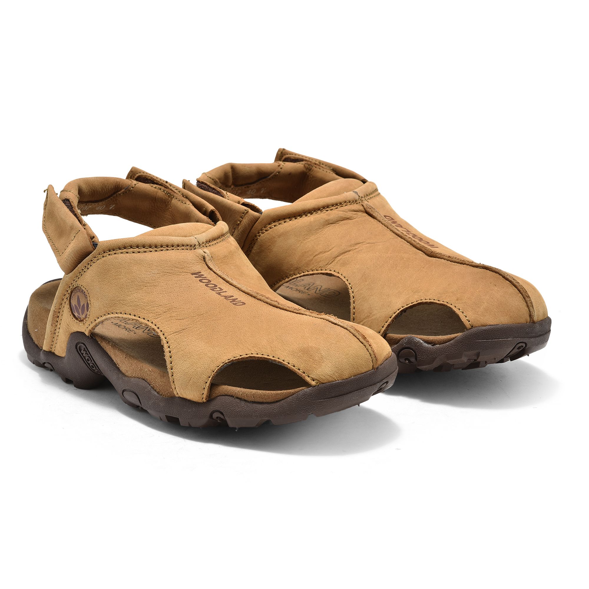 Woodland Men's Khaki Leather Sandals and Floaters - 8 UK/India (42 EU) :  Amazon.in: Fashion