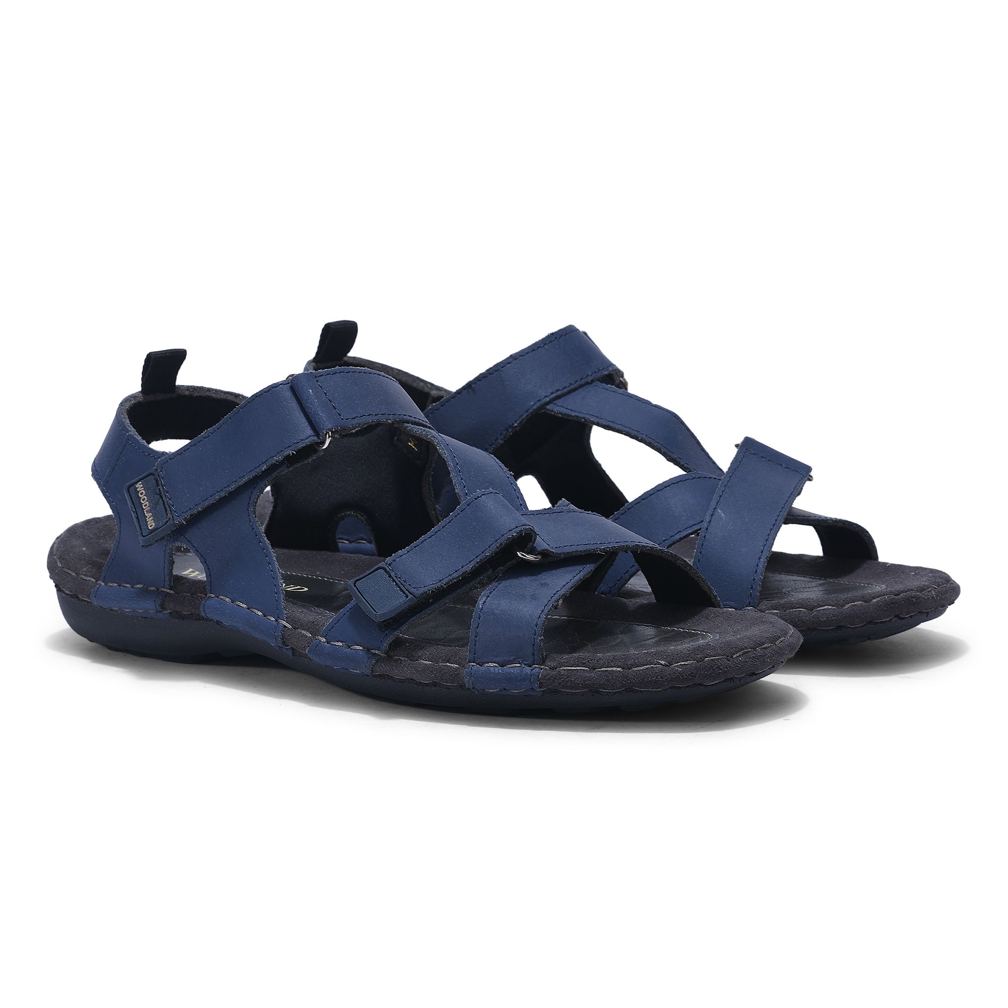 Woodland Men's Blue Leather Sandals and Floaters - 5 UK/India (39 EU) :  Amazon.in: Fashion