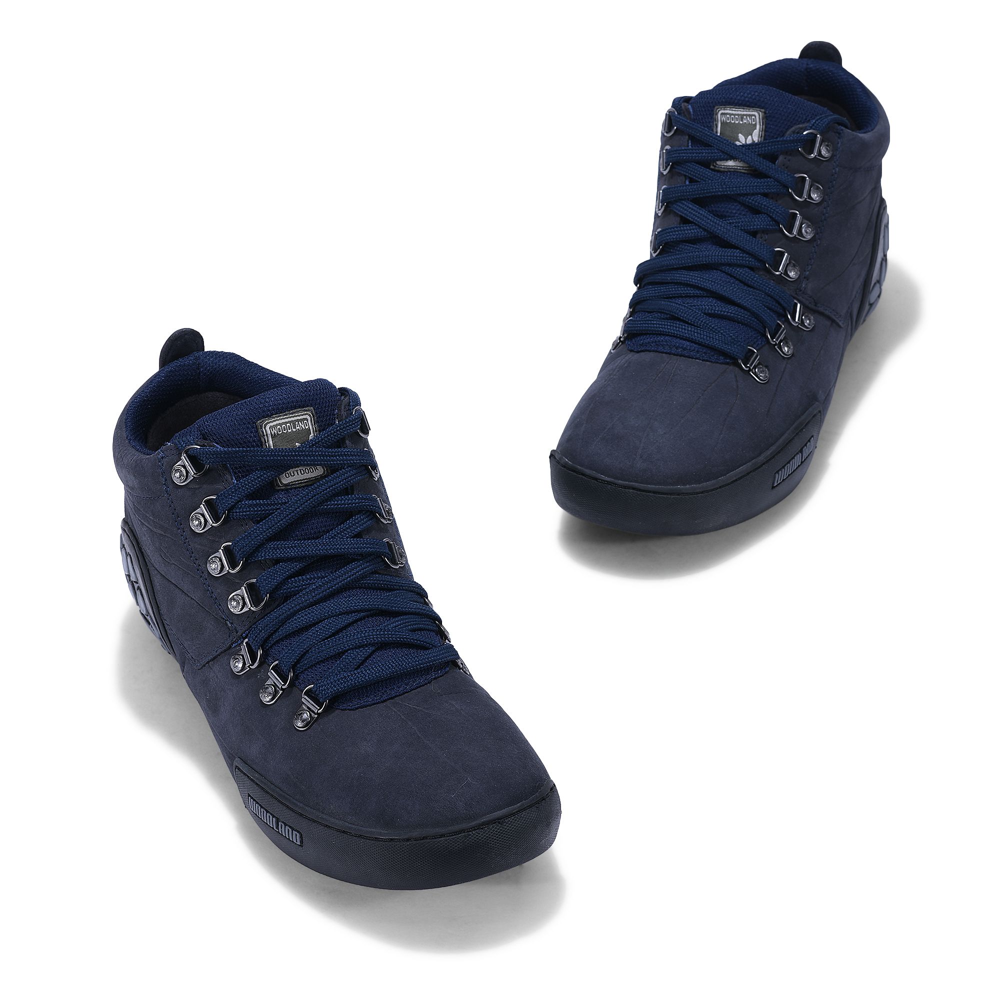 Woodland navy blue shoes on sale polish