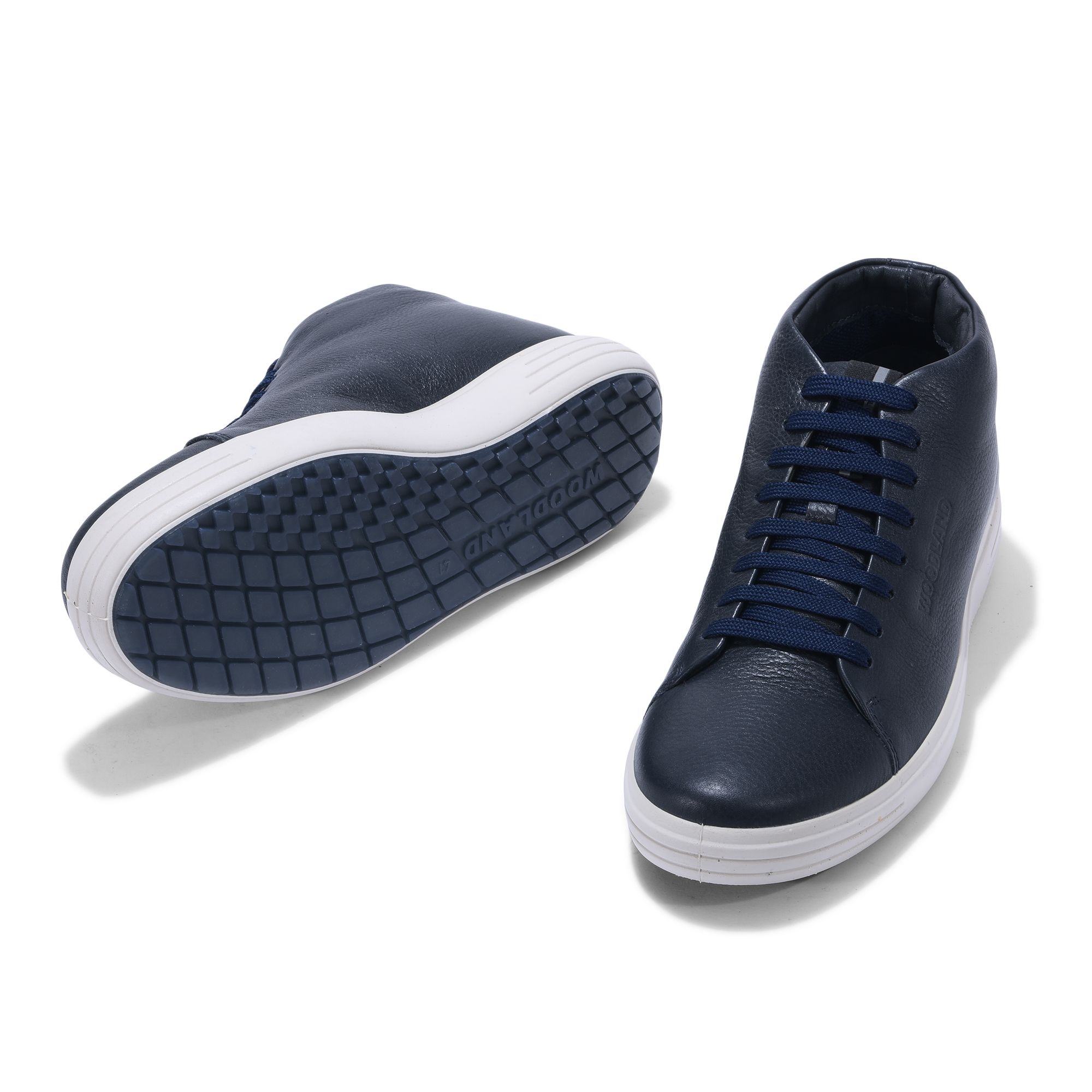 Woodland navy store blue casual shoes