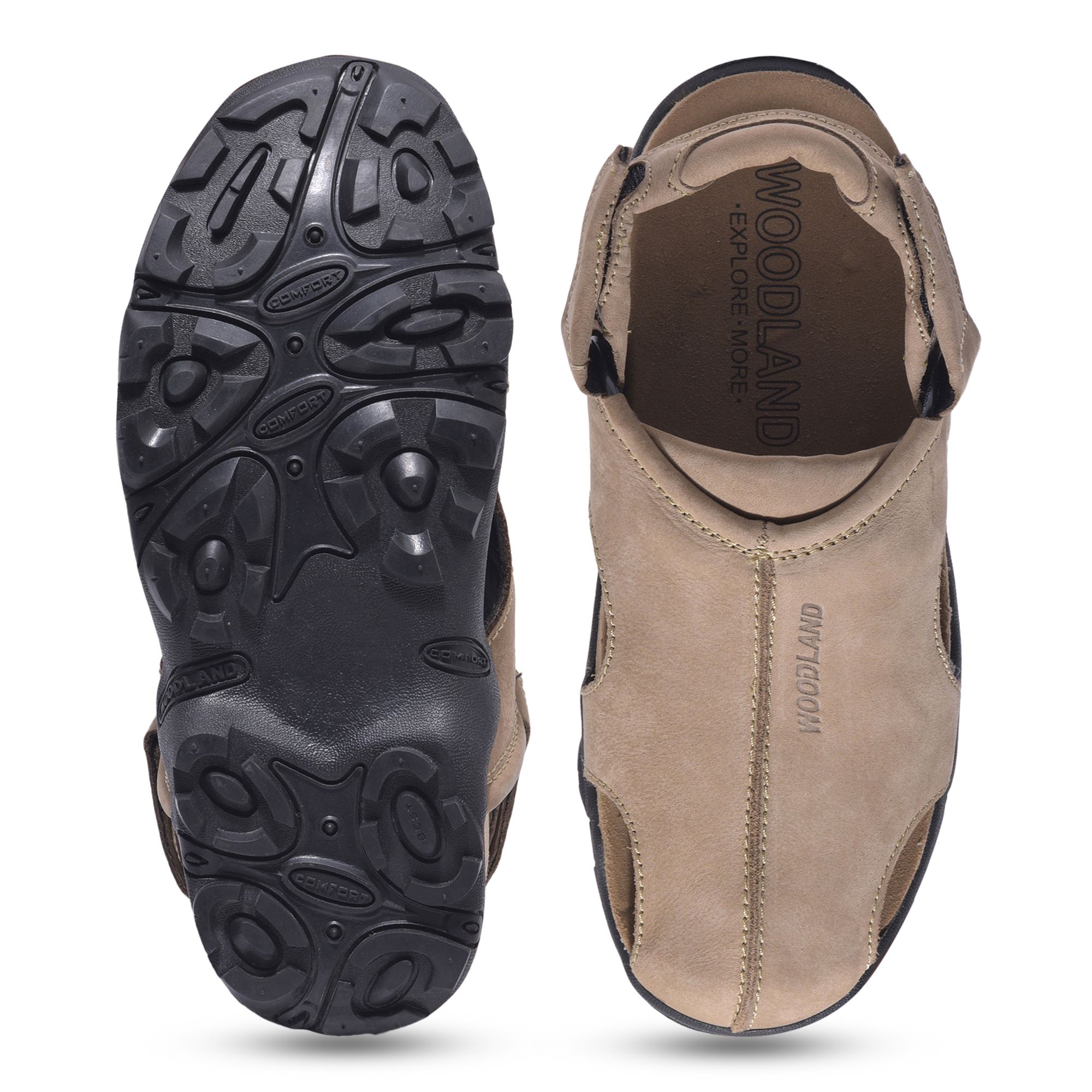 Buy Olive Brown Casual Sandals for Men by WOODLAND Online | Ajio.com-anthinhphatland.vn