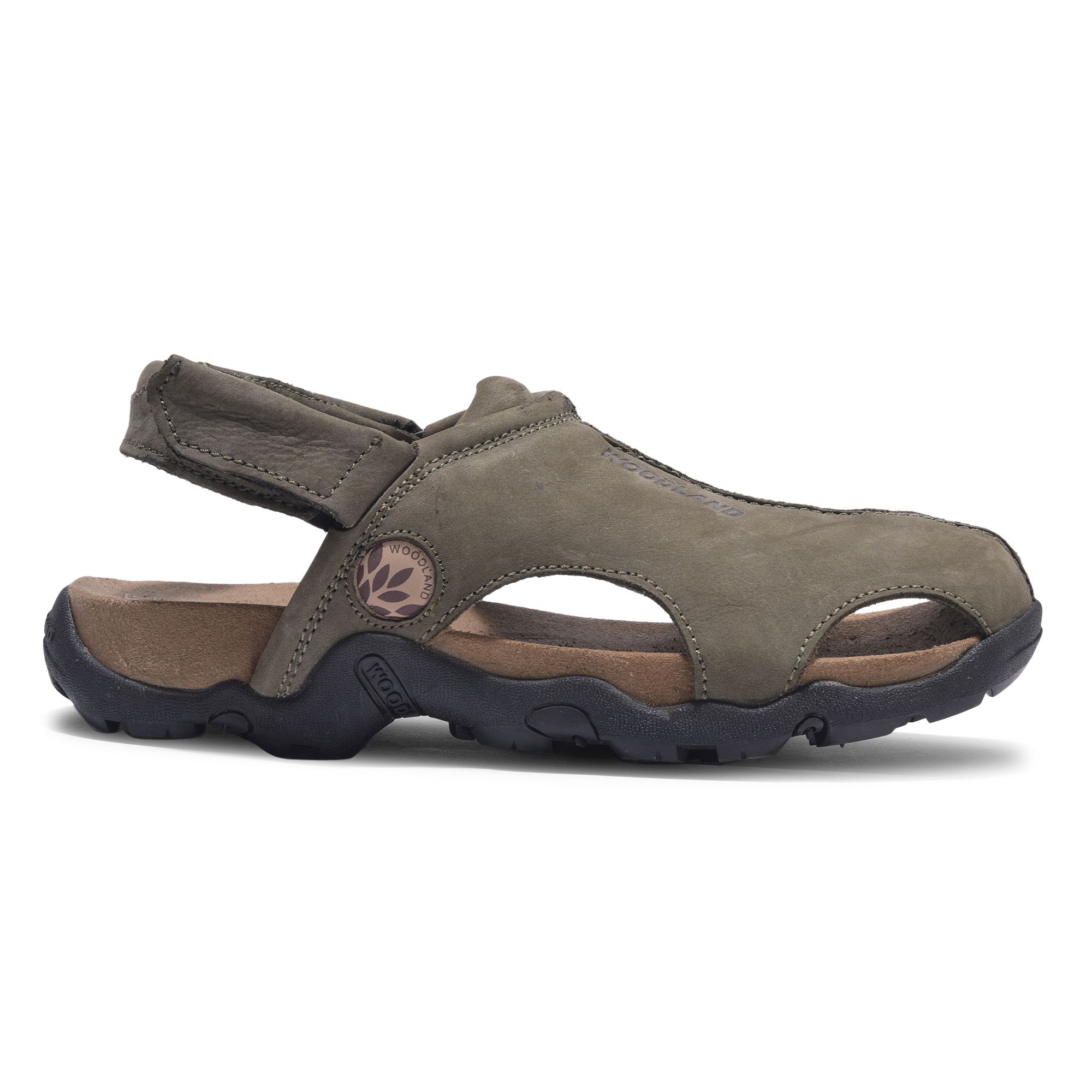 Woodland Brand Men's GD0491108WSA Casual Sandal (Olive Green) :: RAJASHOES