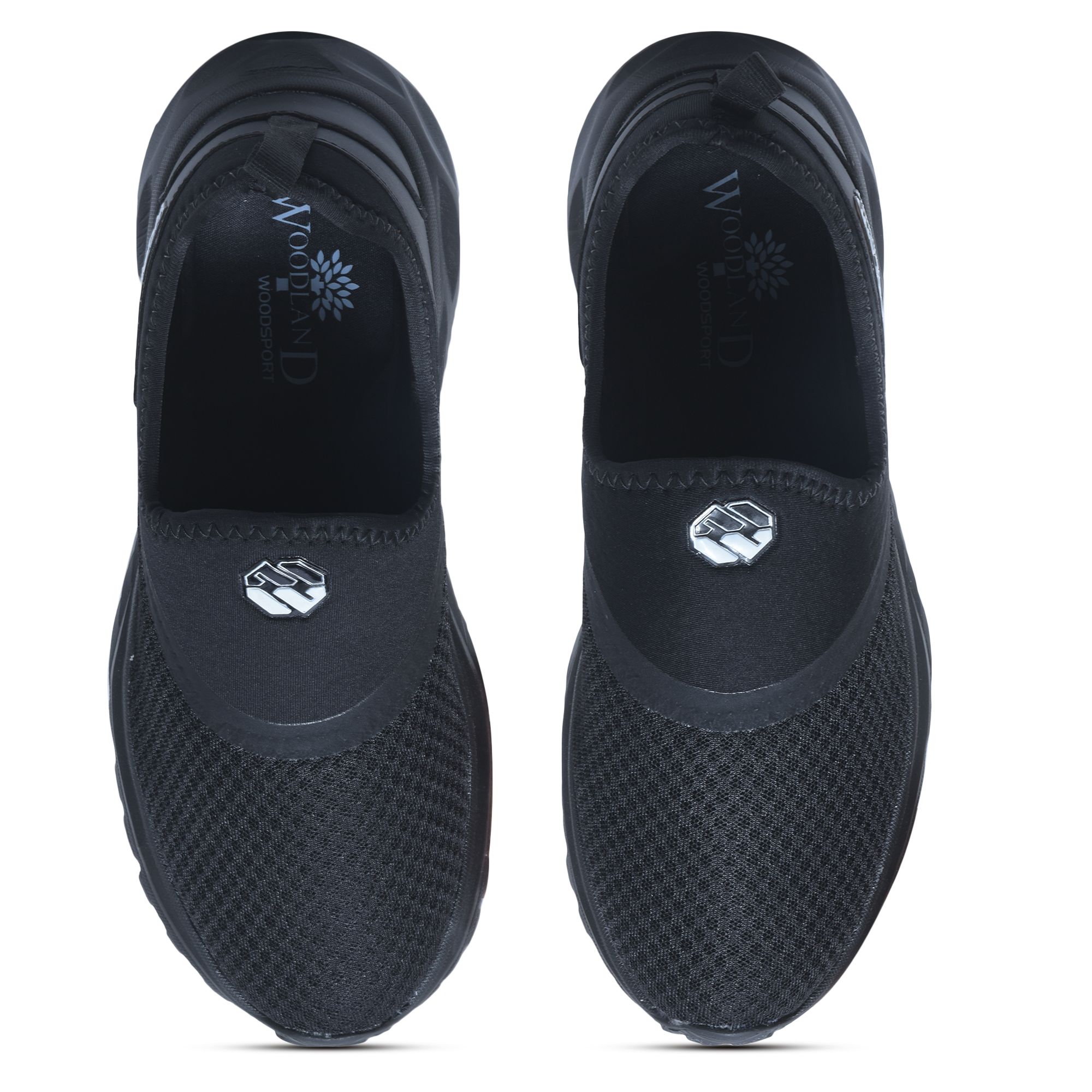 Black Slip-on shoes
