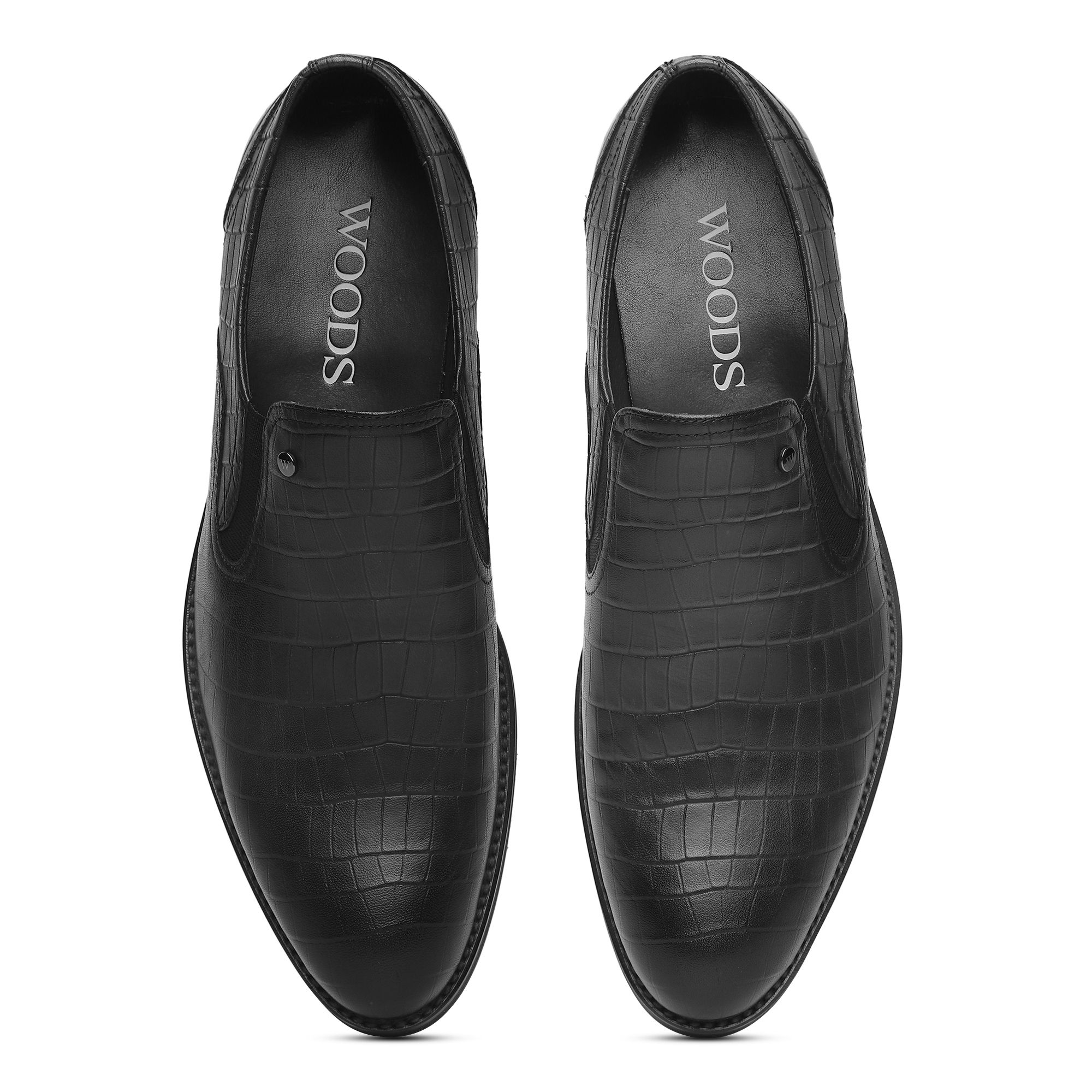 Black Slip-on shoes for Men