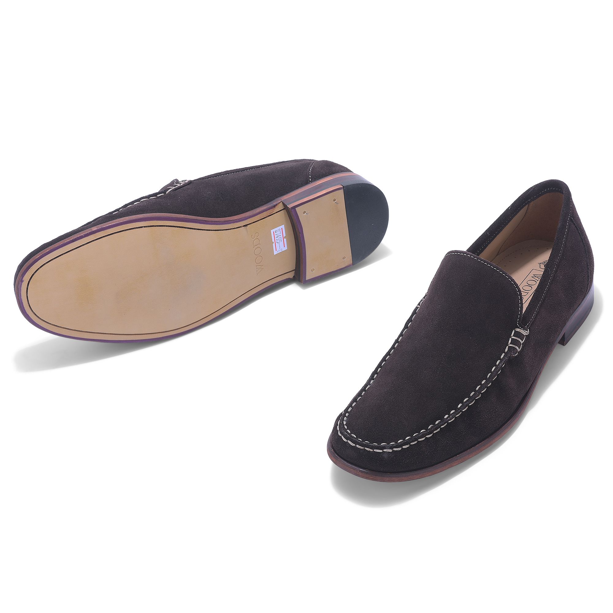 COFFEE casual loafers for men
