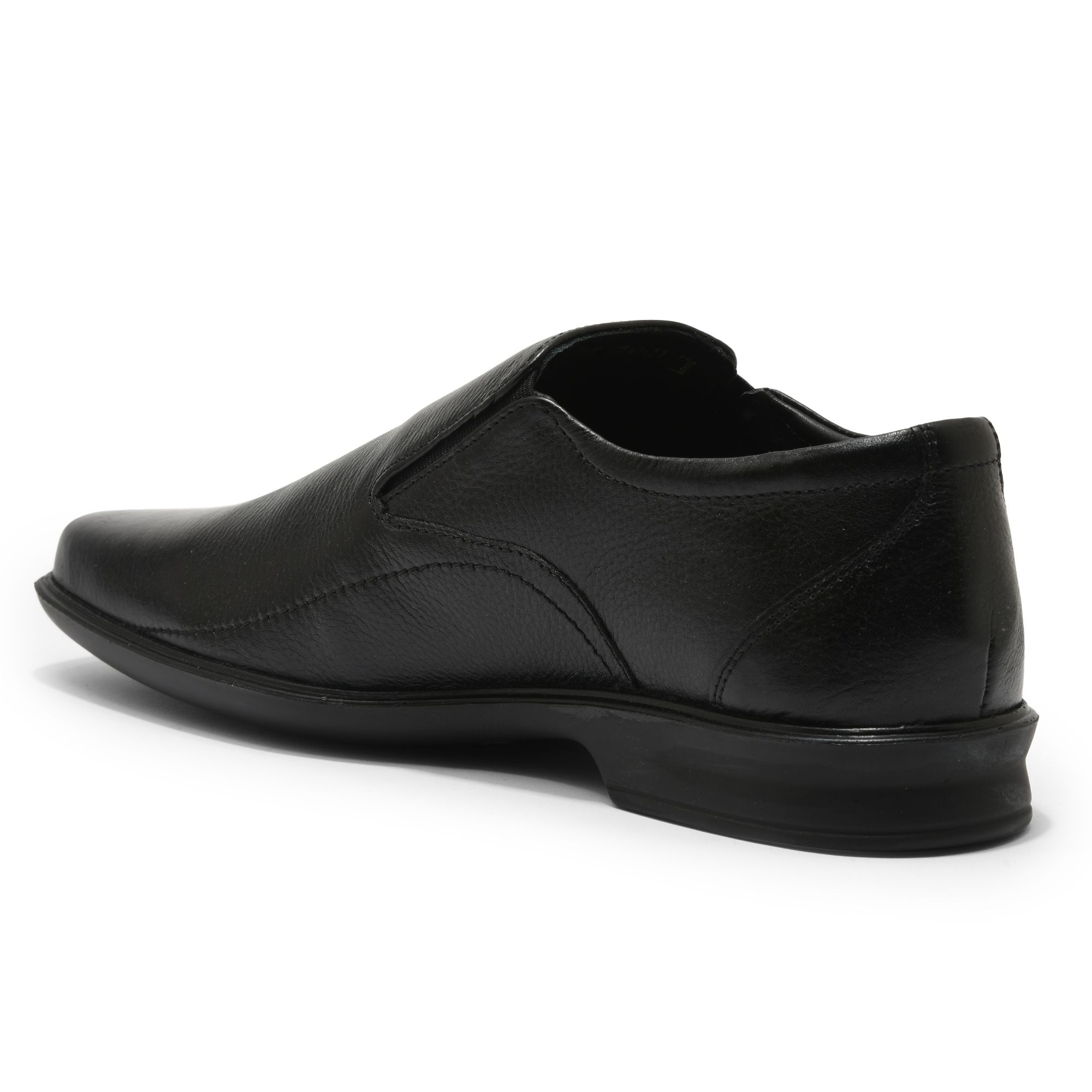 Black formal shoes for men