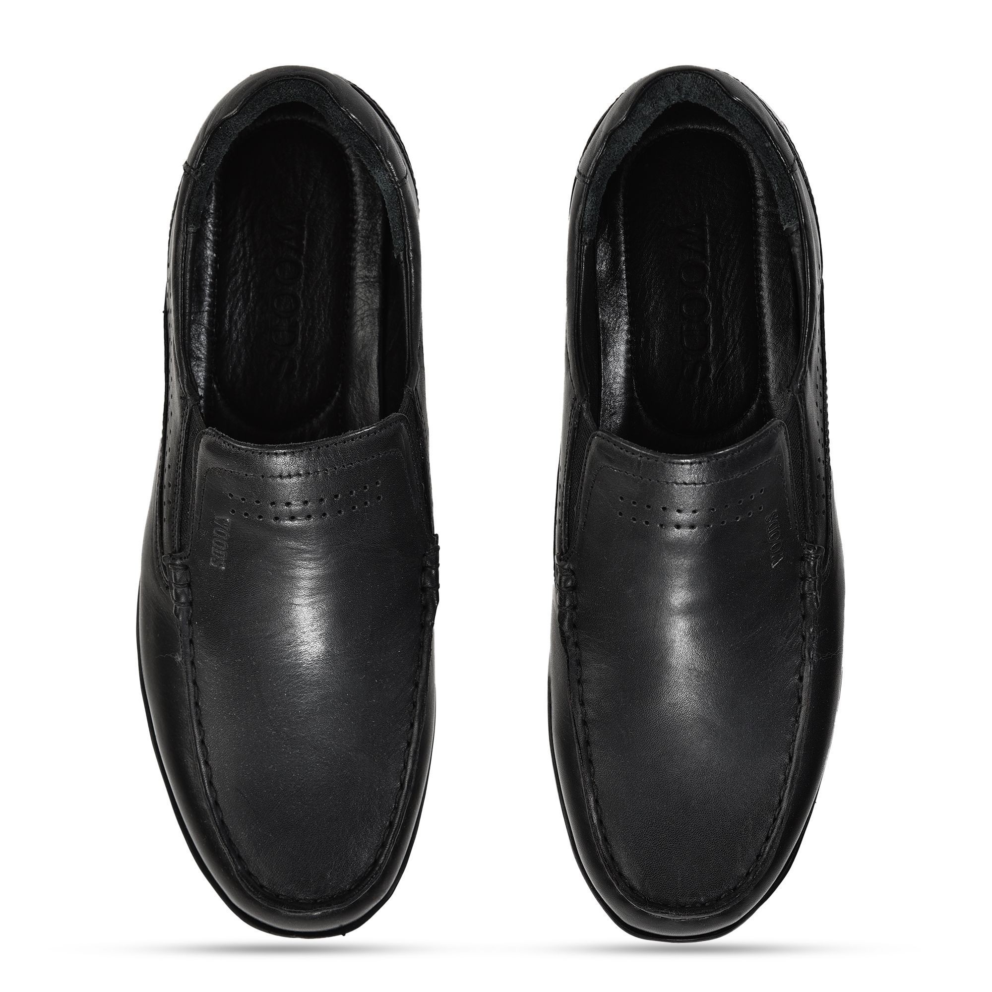Black Slip-on shoe for men