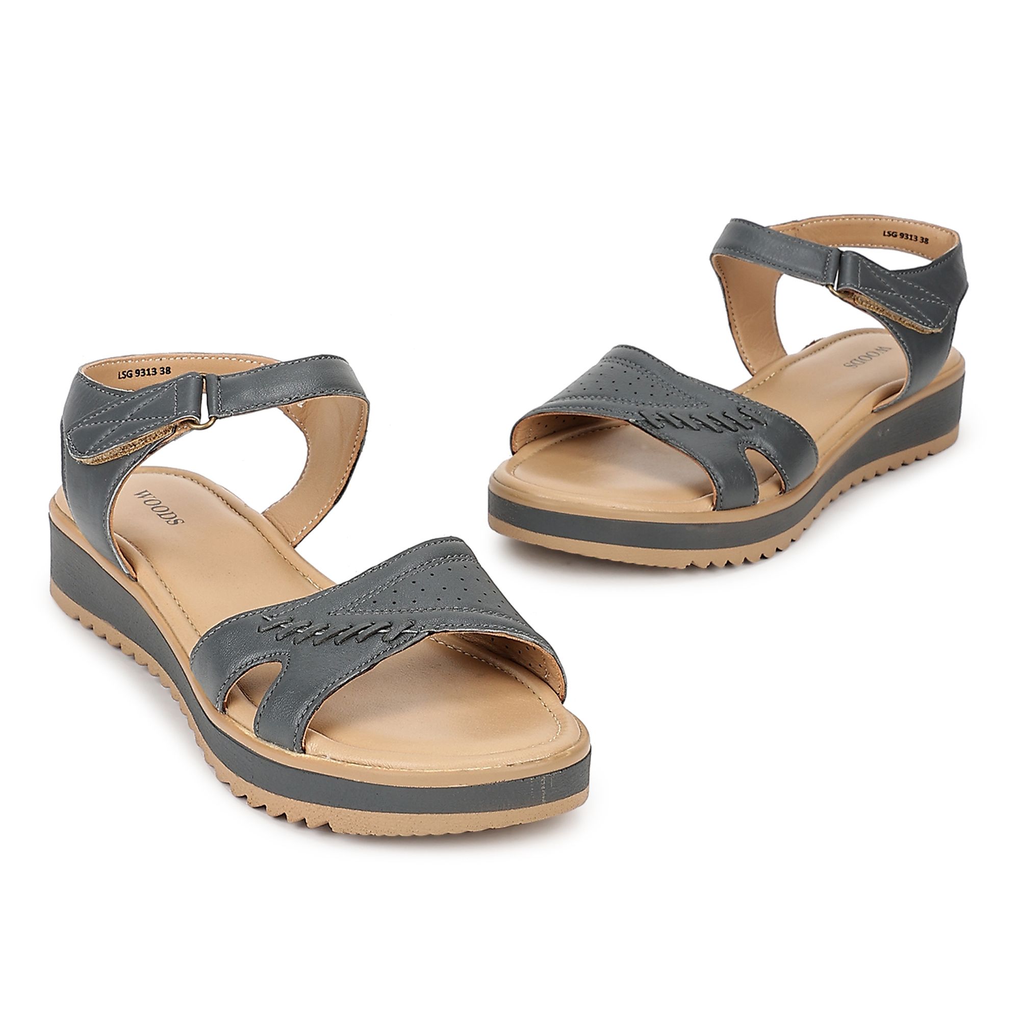 Grey sandal for women