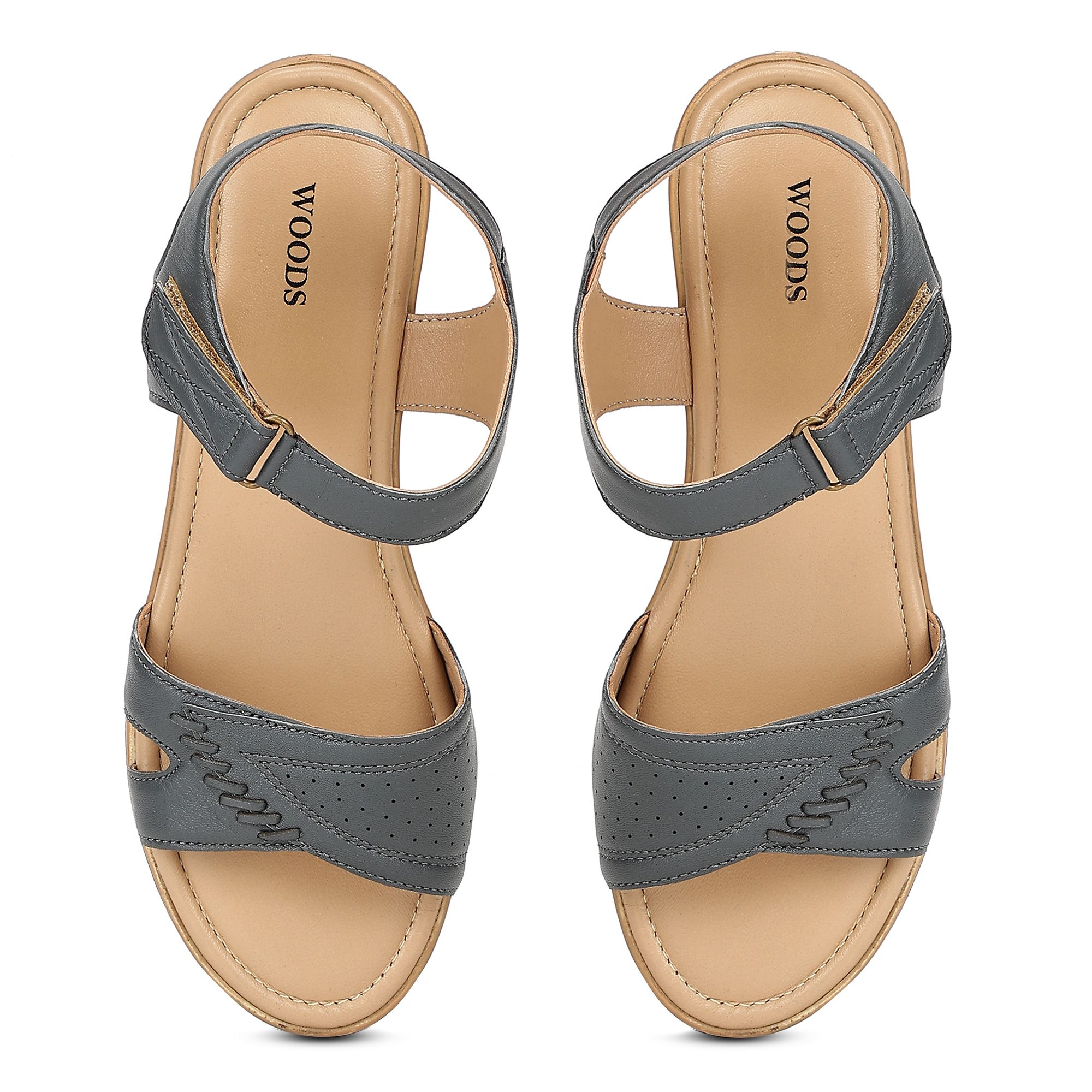 Amazon.com | Original Woodland Brand Women's Wedge Heel Summer Trendy  Sandals #1464 | Sandals