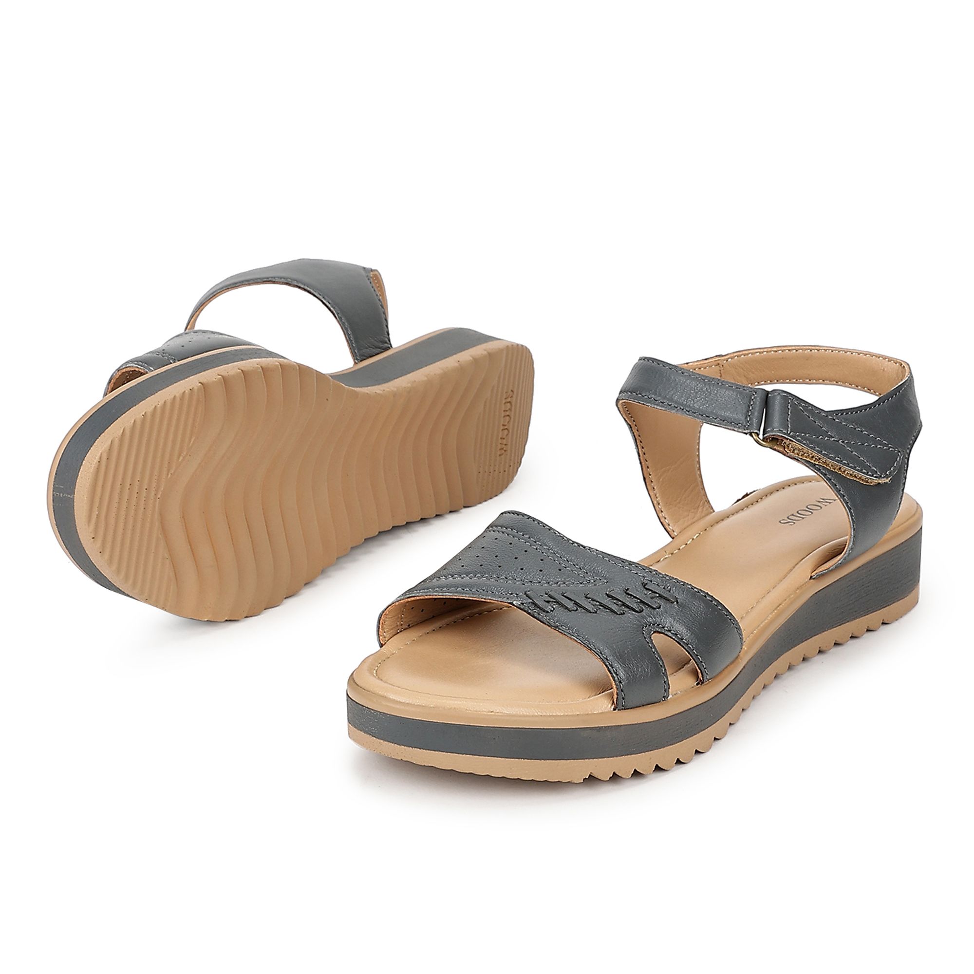 Grey sandal for women