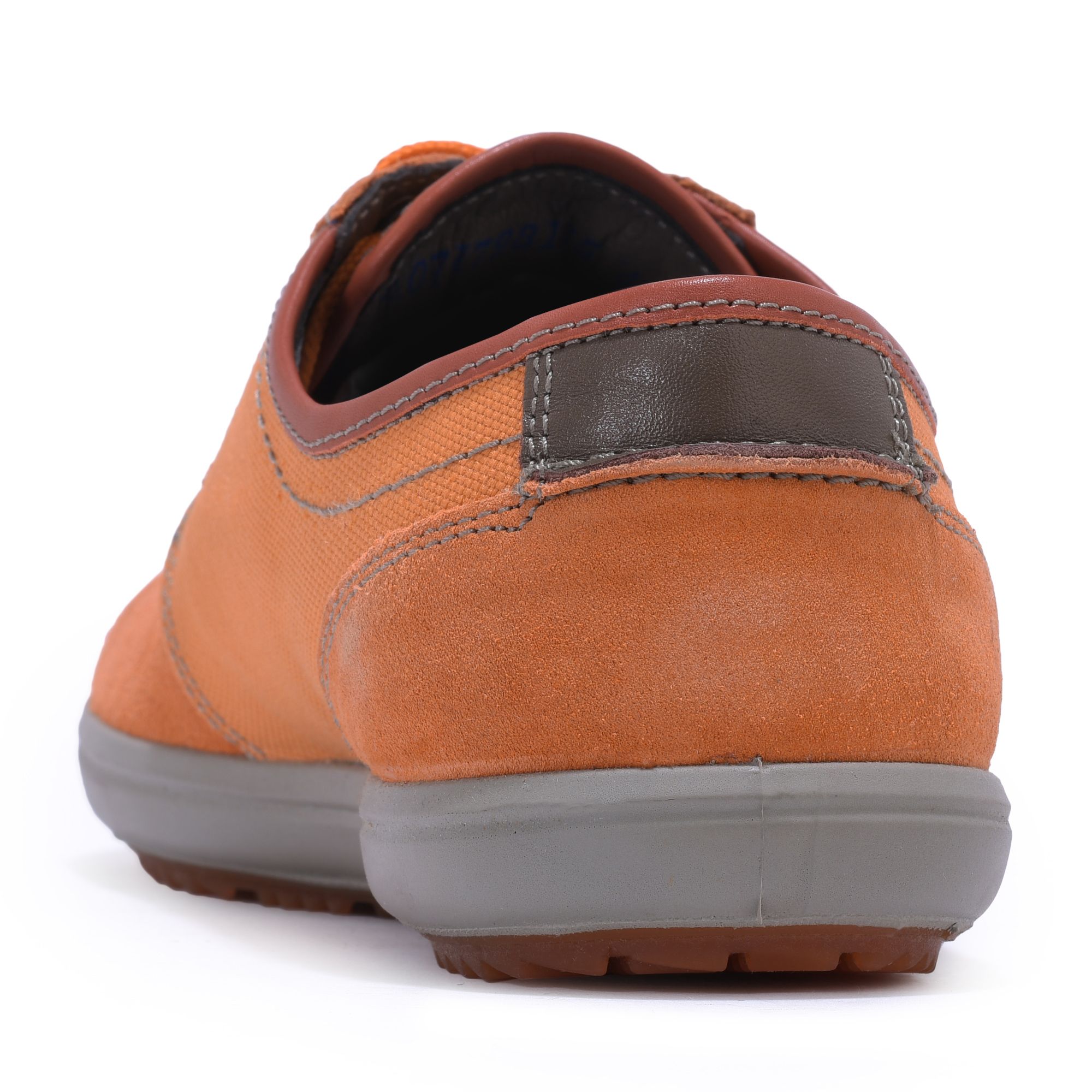 Orange casual hot sale shoes