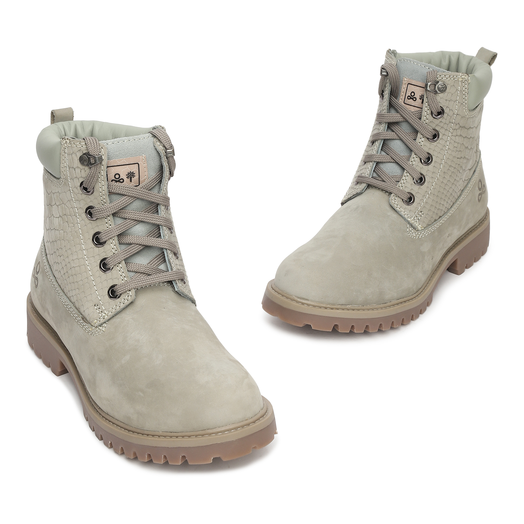 Bright Grey Boots for Women