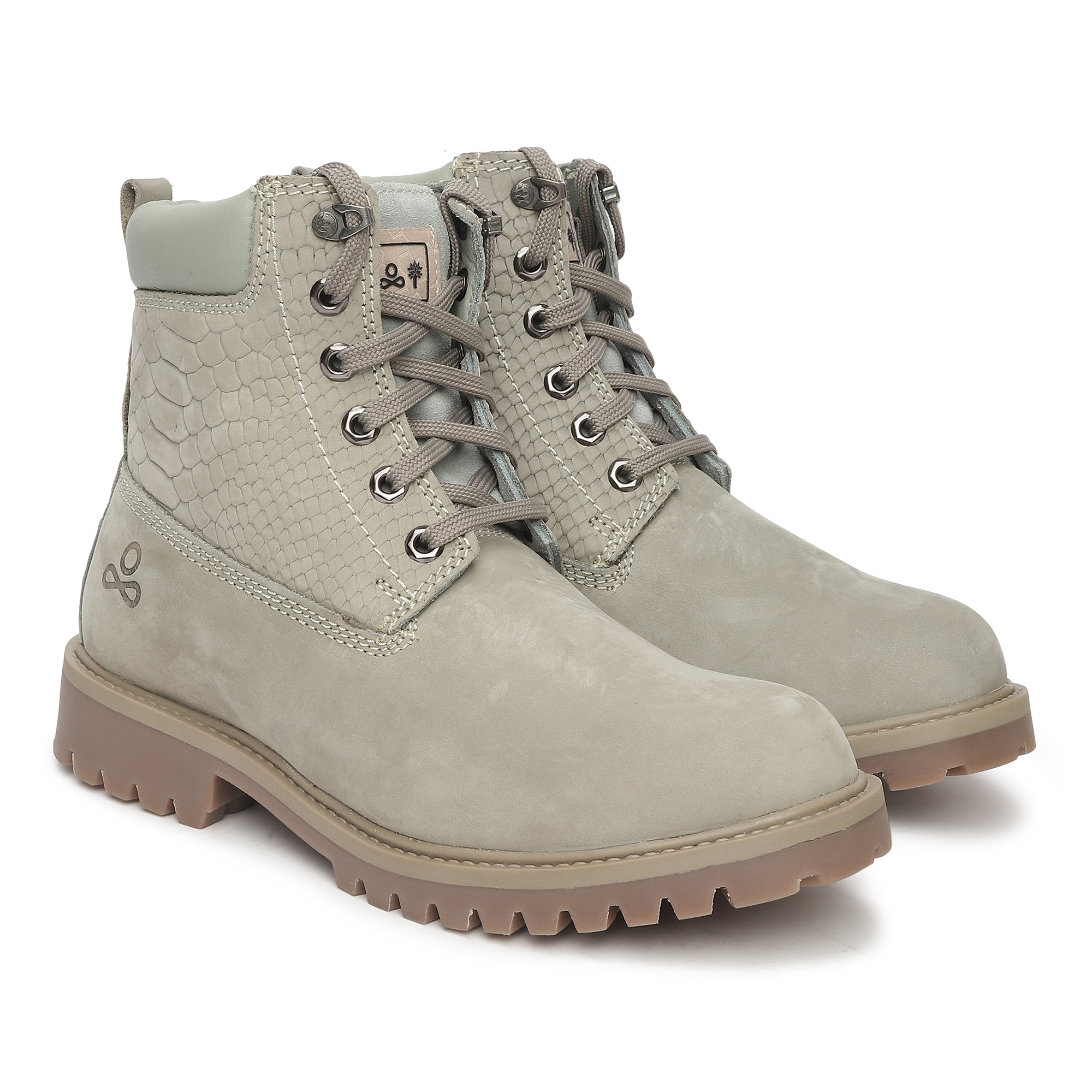 Bright Grey Boots for Women