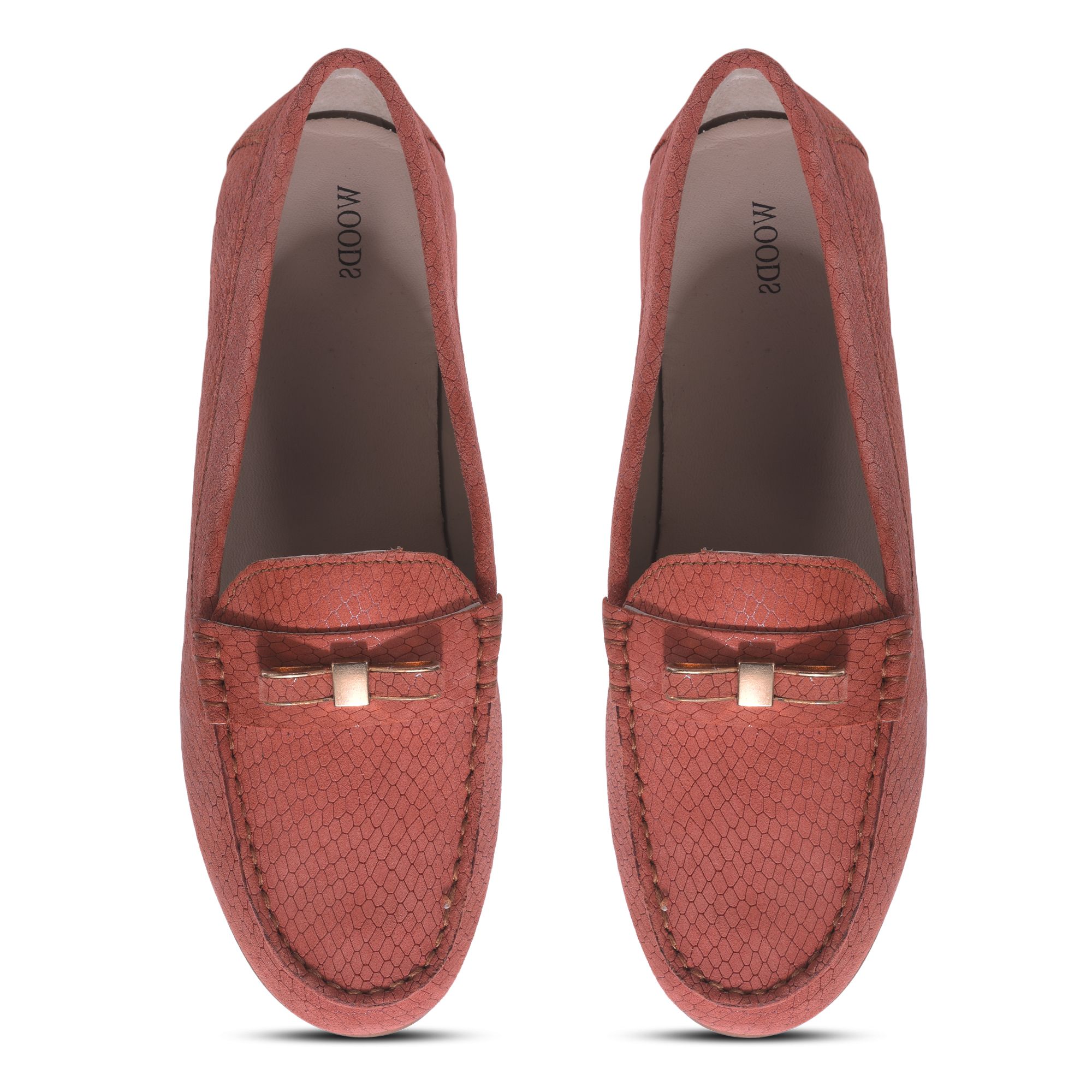 PEACH moccasins for women