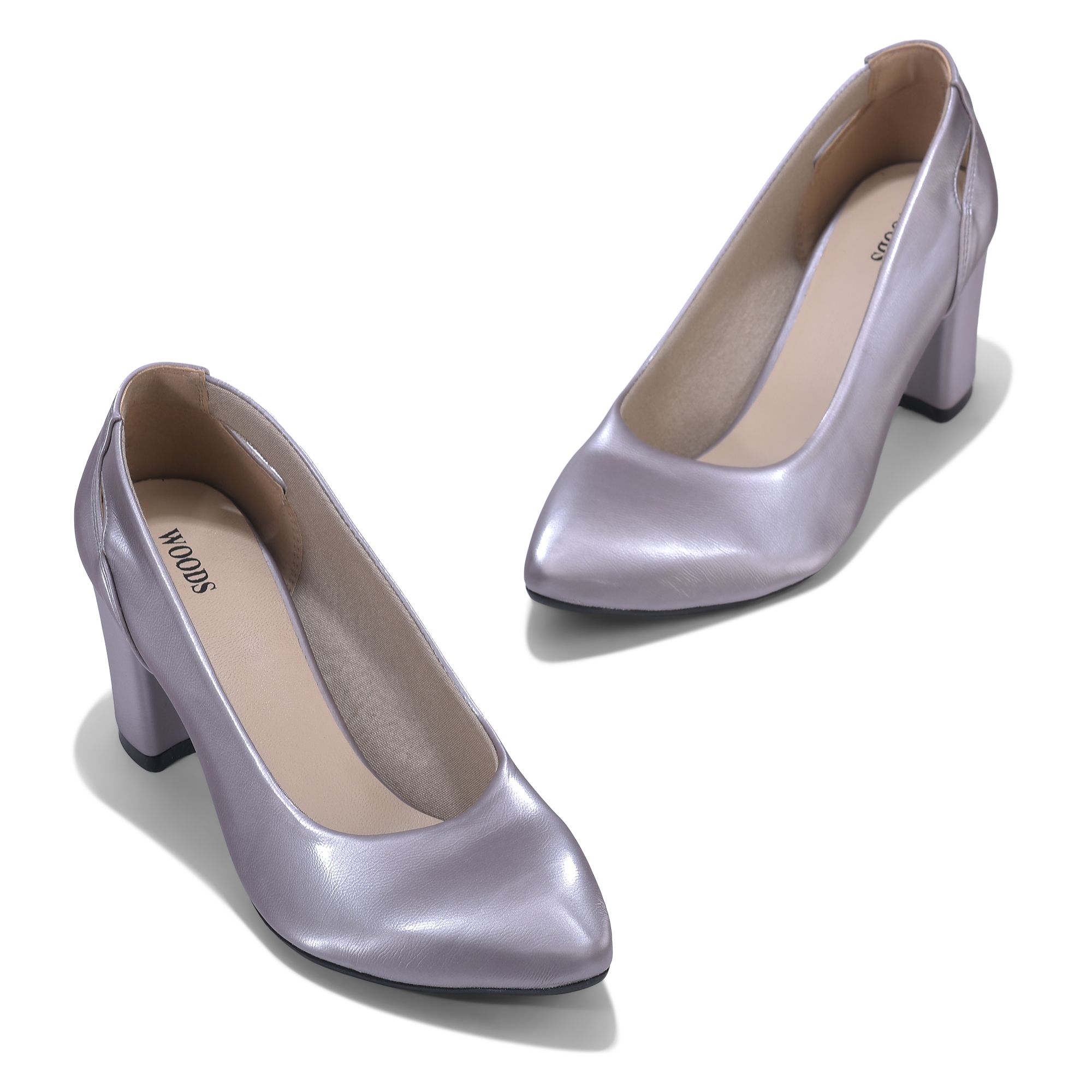 Buy Woodland Women Lb 2673117wsgrey7 Grey Leather Ballet Flats-7 UK (40 EU)  (8 US) 2673117WS at Amazon.in