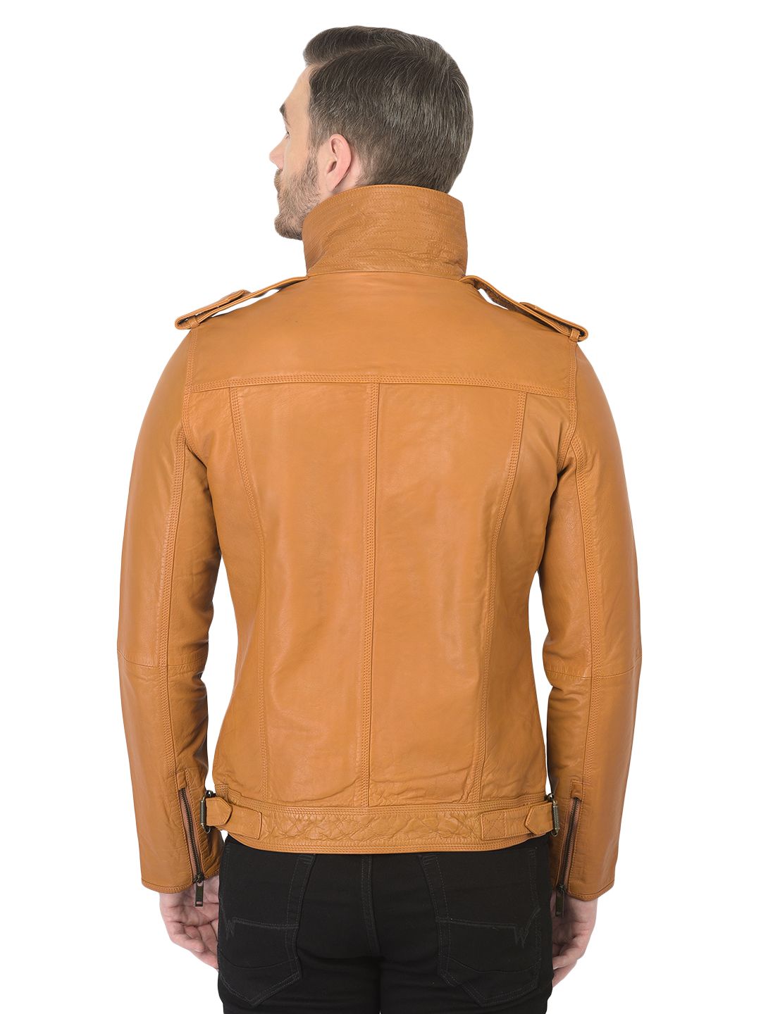 camel leather jacket price