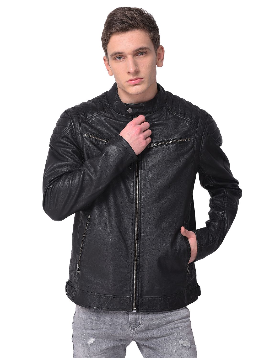 NOILLS Leather Jacket With Hood - Mens Leather Jacket Genuine Black - Leather  Bomber Jacket Men - Lambskin Leather Jacket Men - Leather Motorcycle Jacket  Men - Removable Hoodie at Amazon Men's Clothing store