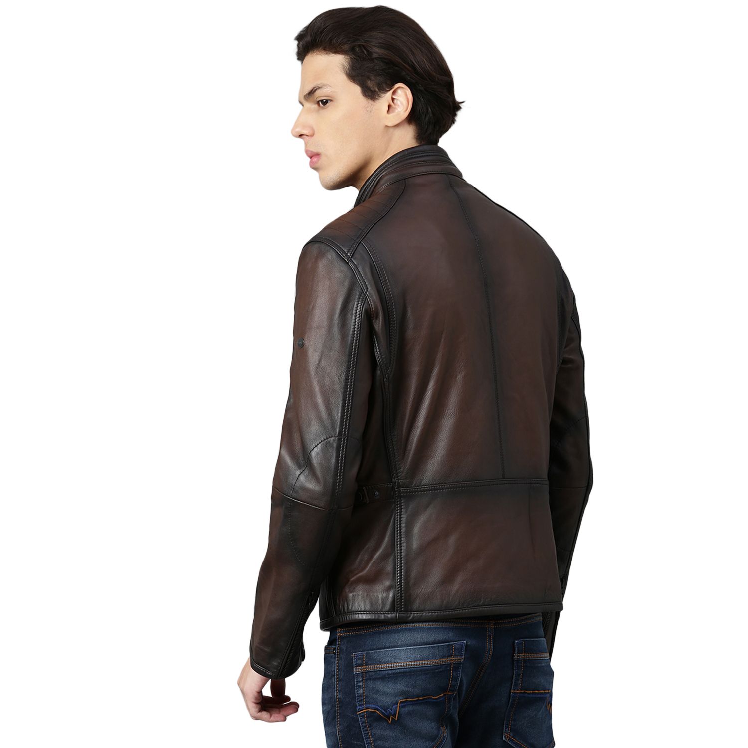 Brown Leather Jacket for men