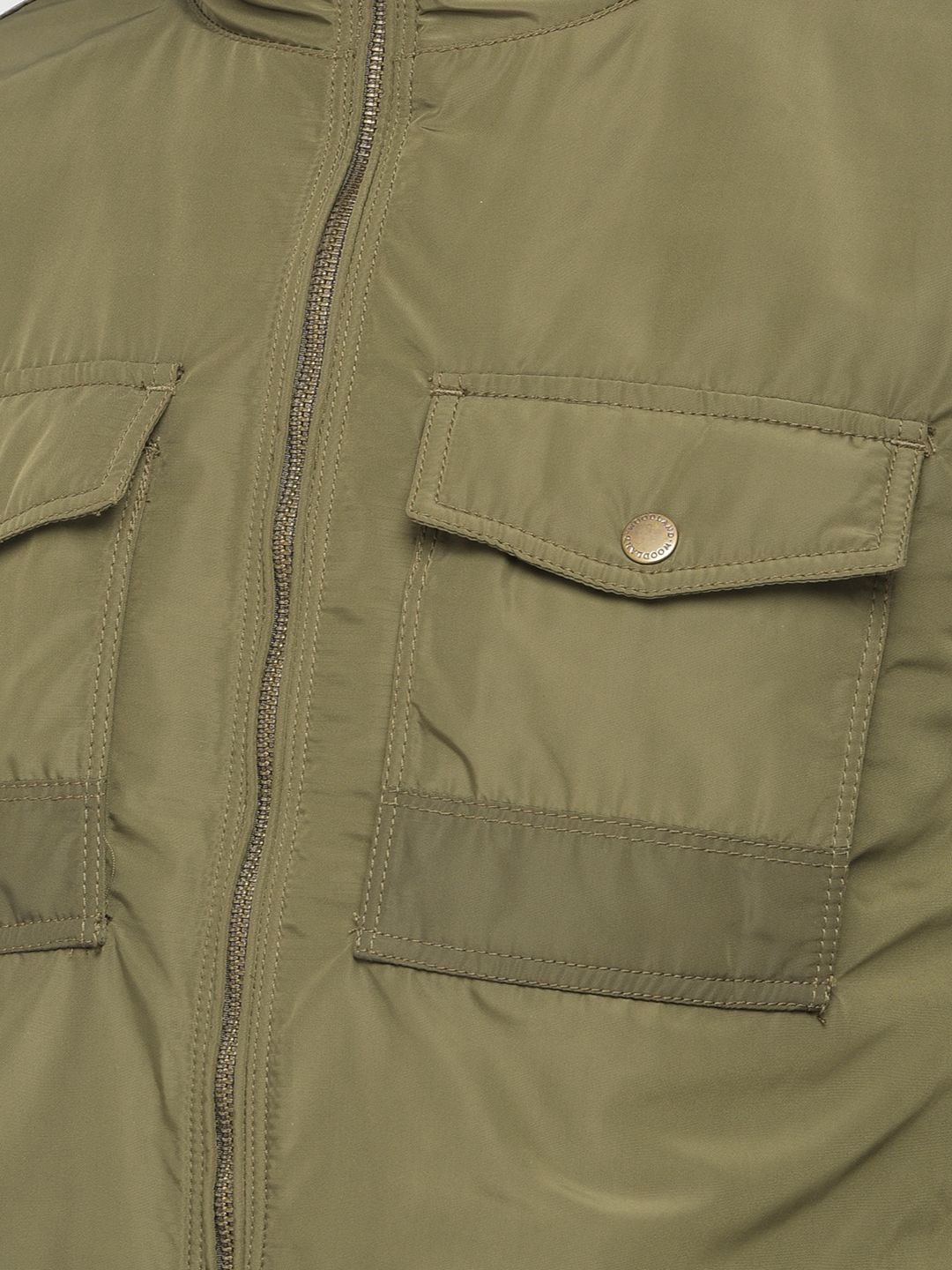 Woodland Olive Bomber Jacket