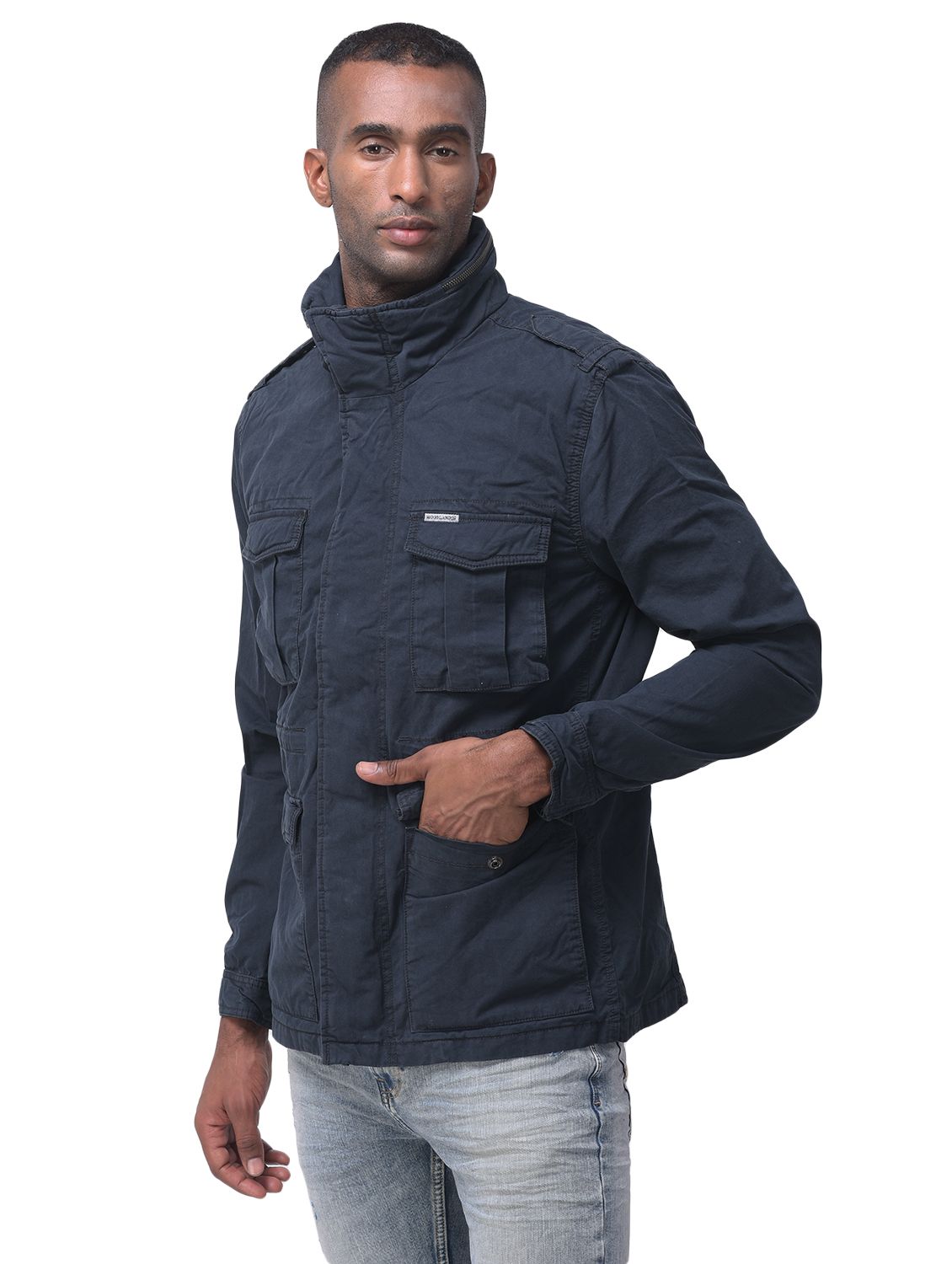 Washed hot sale cotton jacket