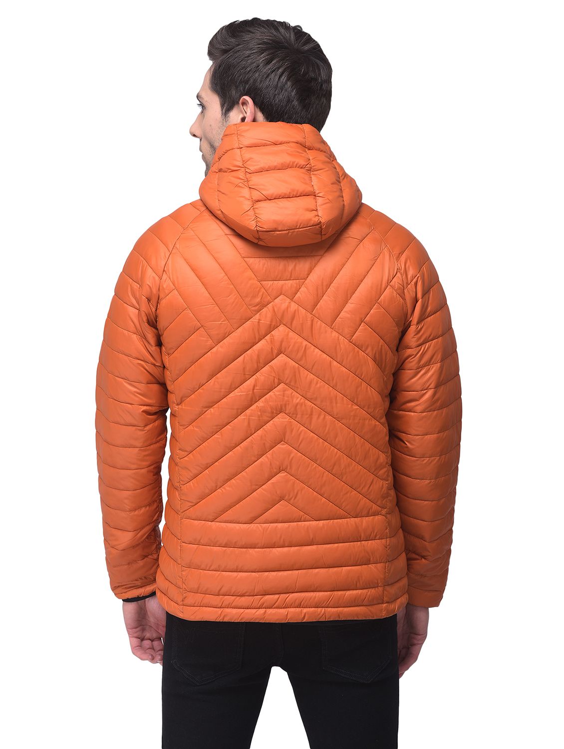 Burnt orange hotsell quilted jacket