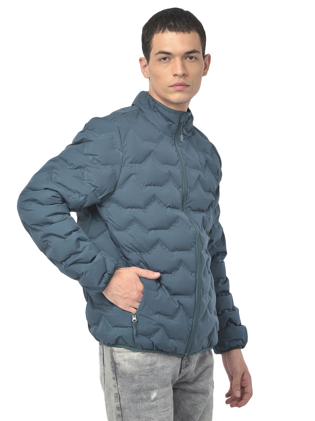 Men's Patterned Leather Jacket – Woodland Leathers
