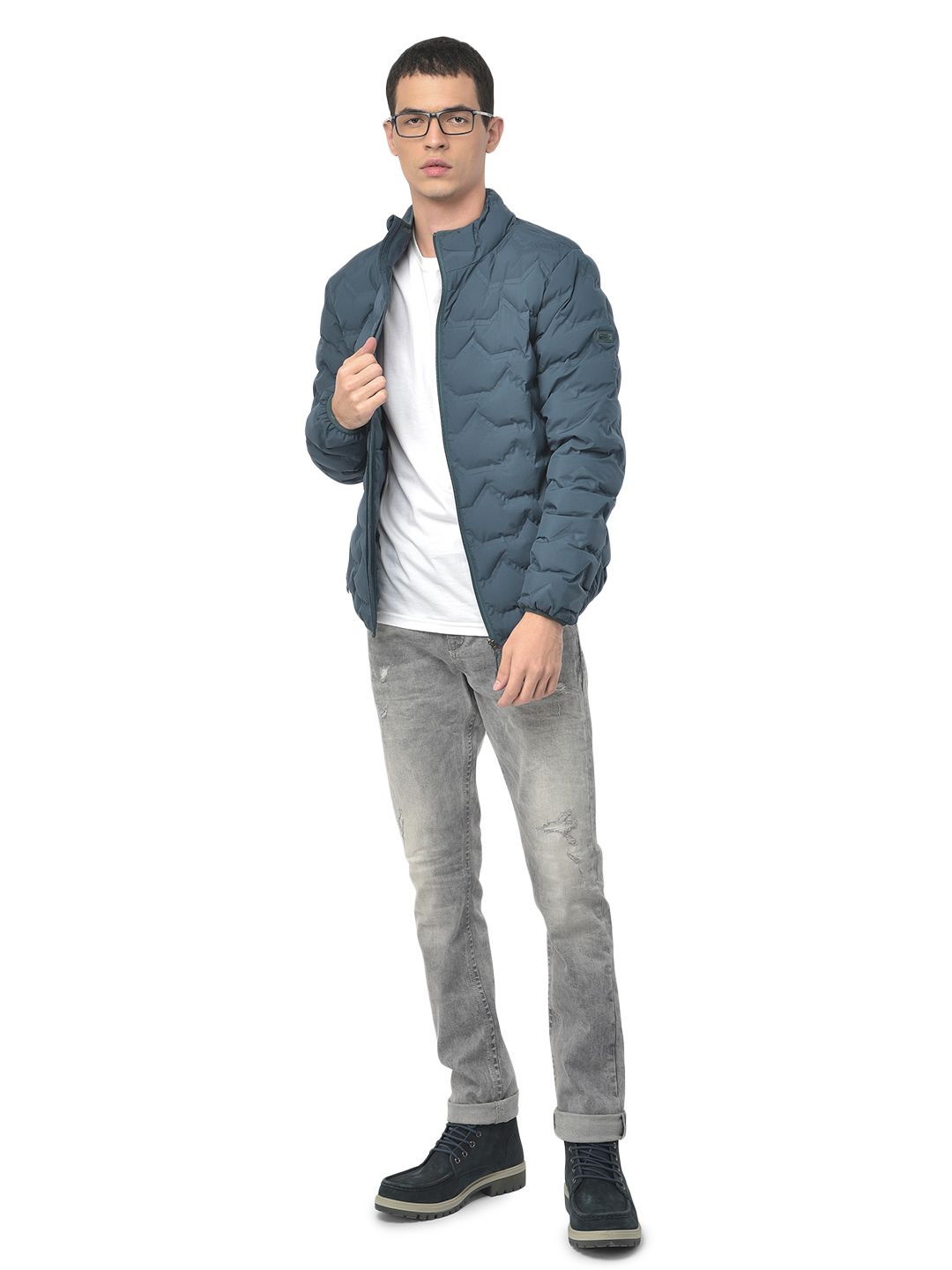 Woodland navy sales blue jacket