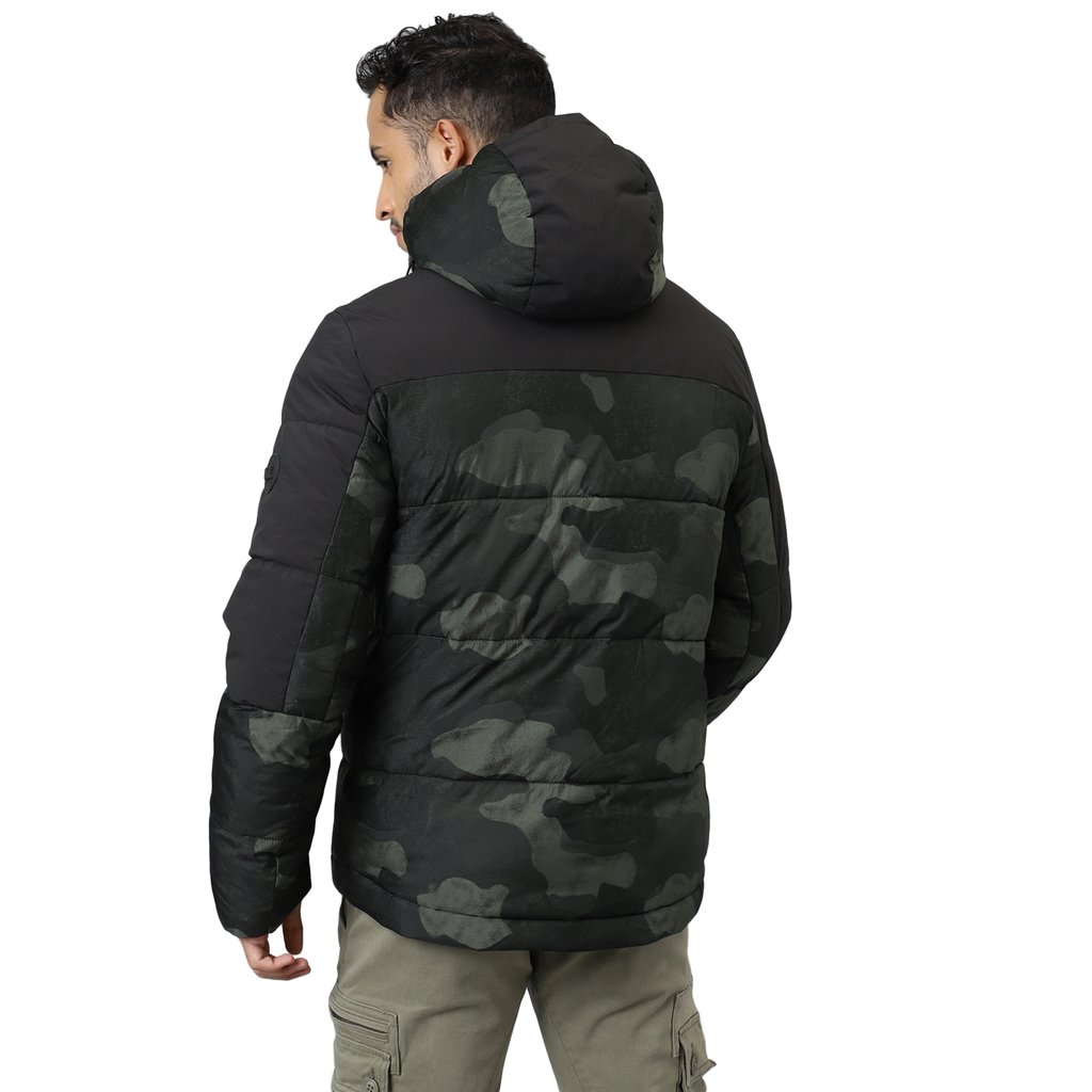 Camouflage Green Jacket for Men