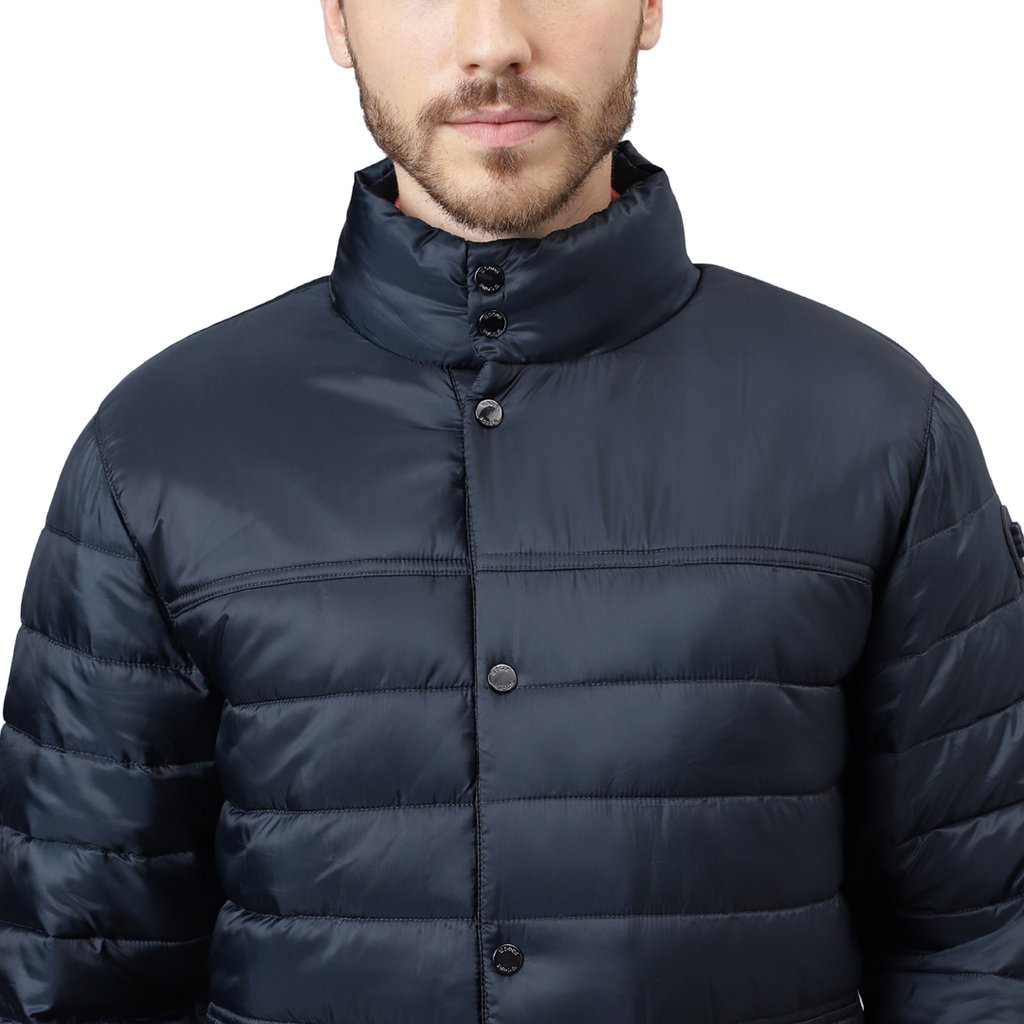 Navy quilted Jacket