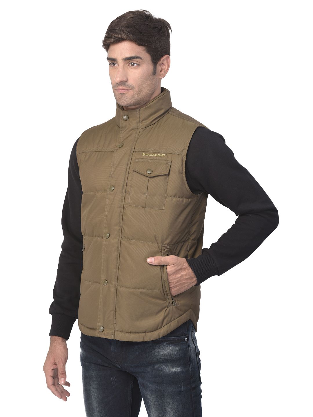 HGold Sleeveless jacket