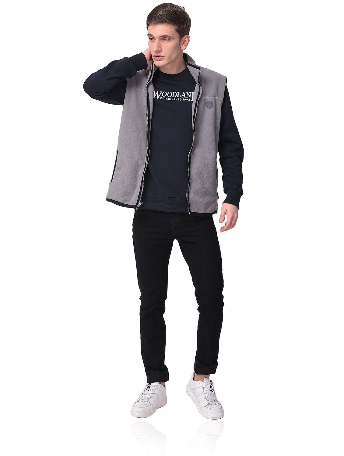 Shop for Customized Sleeveless Fleece Jacket Online