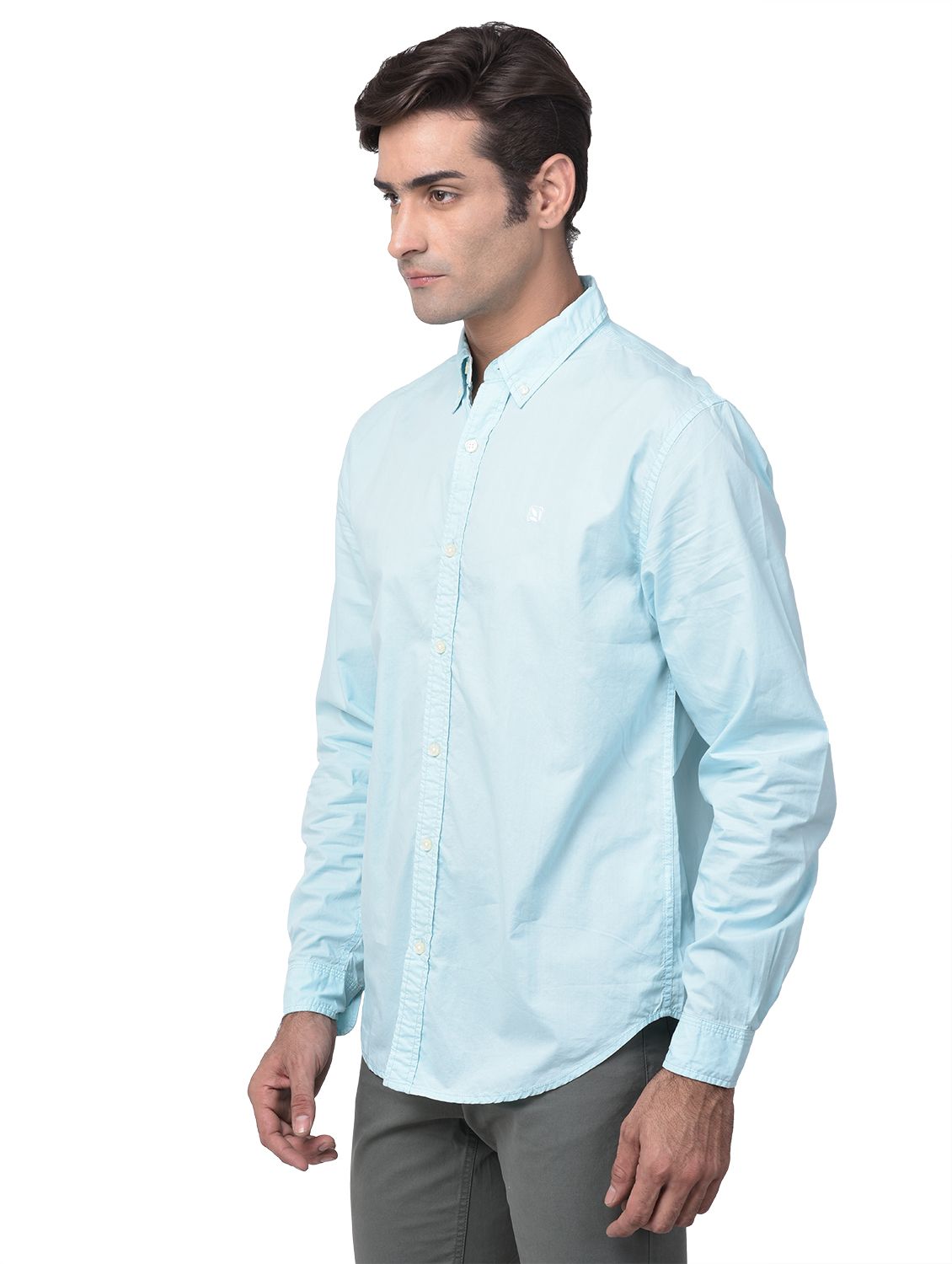 Blue glow full sleeves shirt
