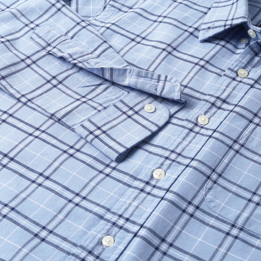 Sblue Multi Check Shirt for men