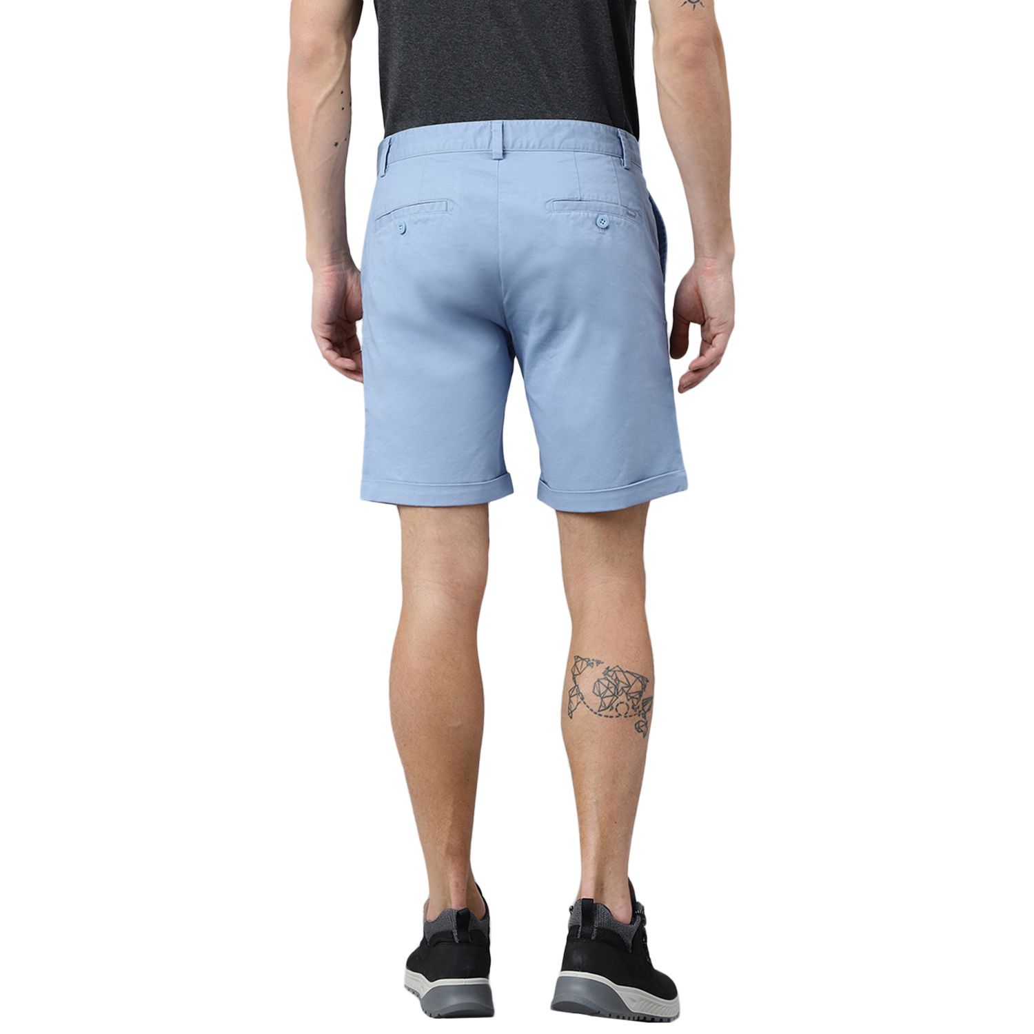 Blue shorts for men