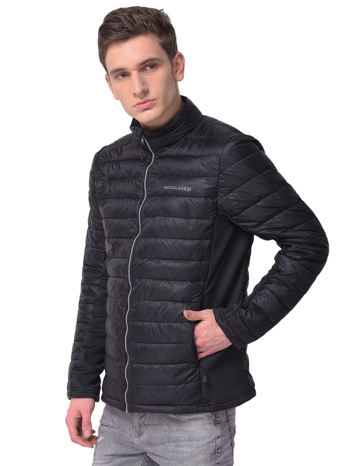 Buy Woodland Mens Polyster Casual Regular Jacket (Wine, S) at Amazon.in