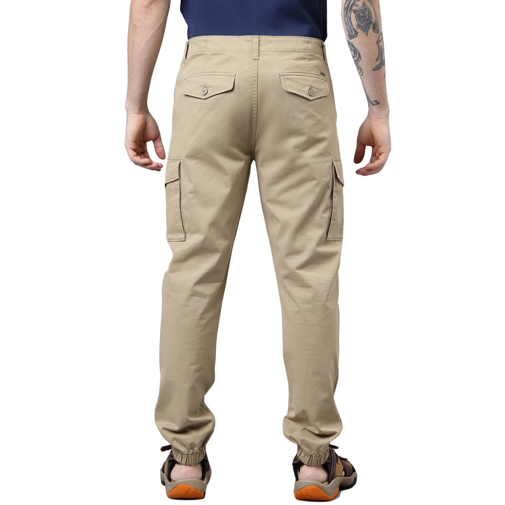 Khaki Cargo Pants for Men