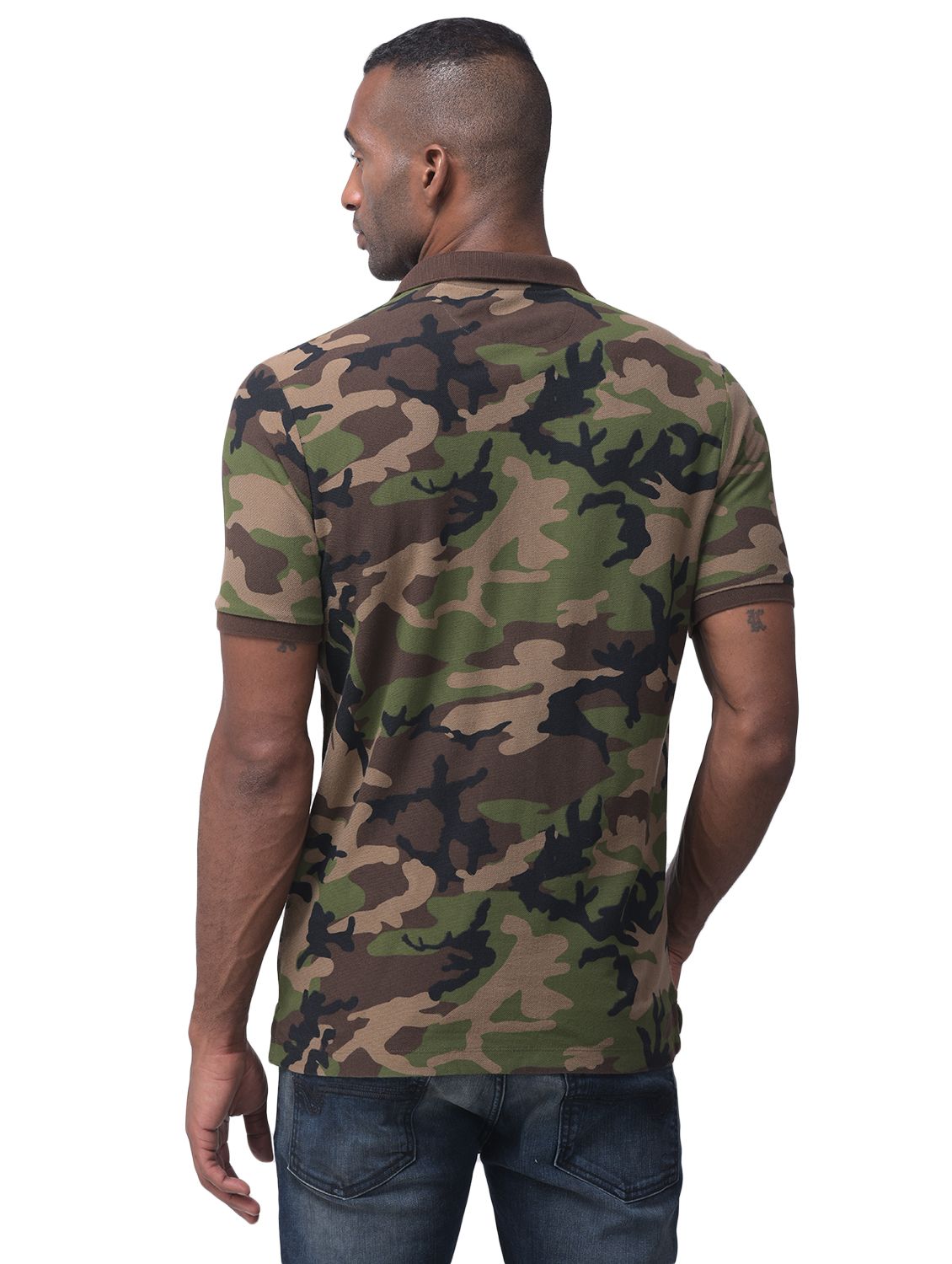 Camouflage MULTI polo t-shirt