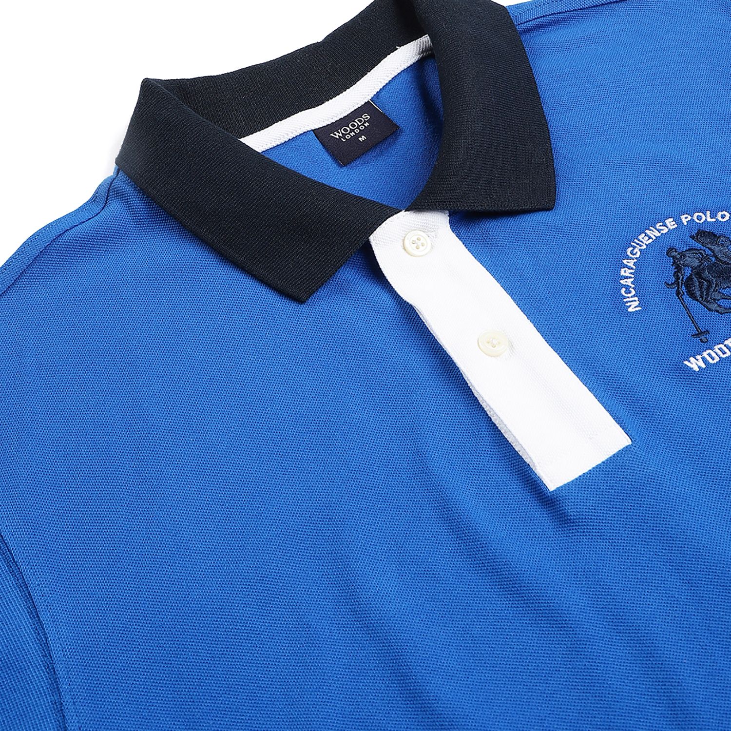 Blue/Navy Polo t-shirt for men