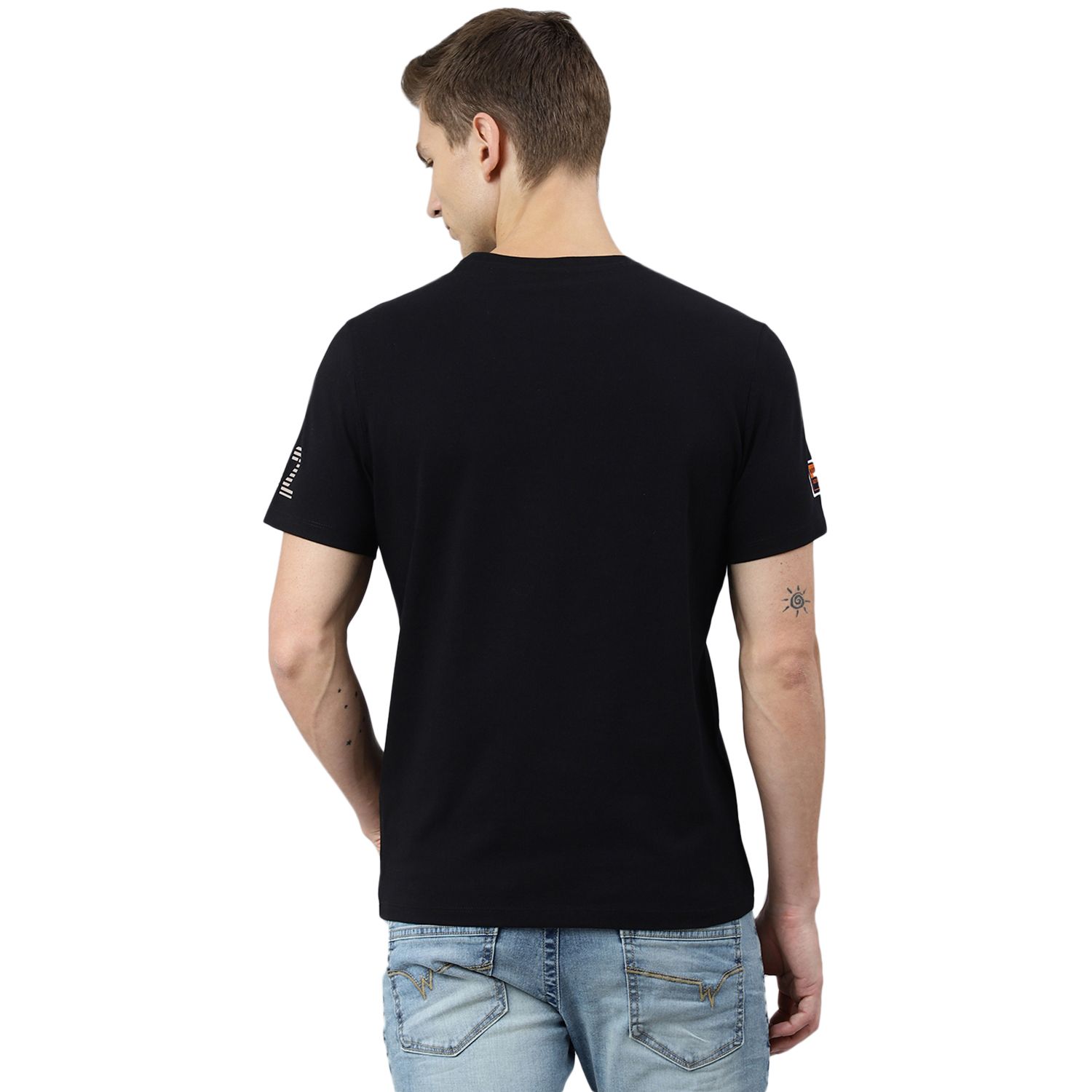 Black T-shirt for men