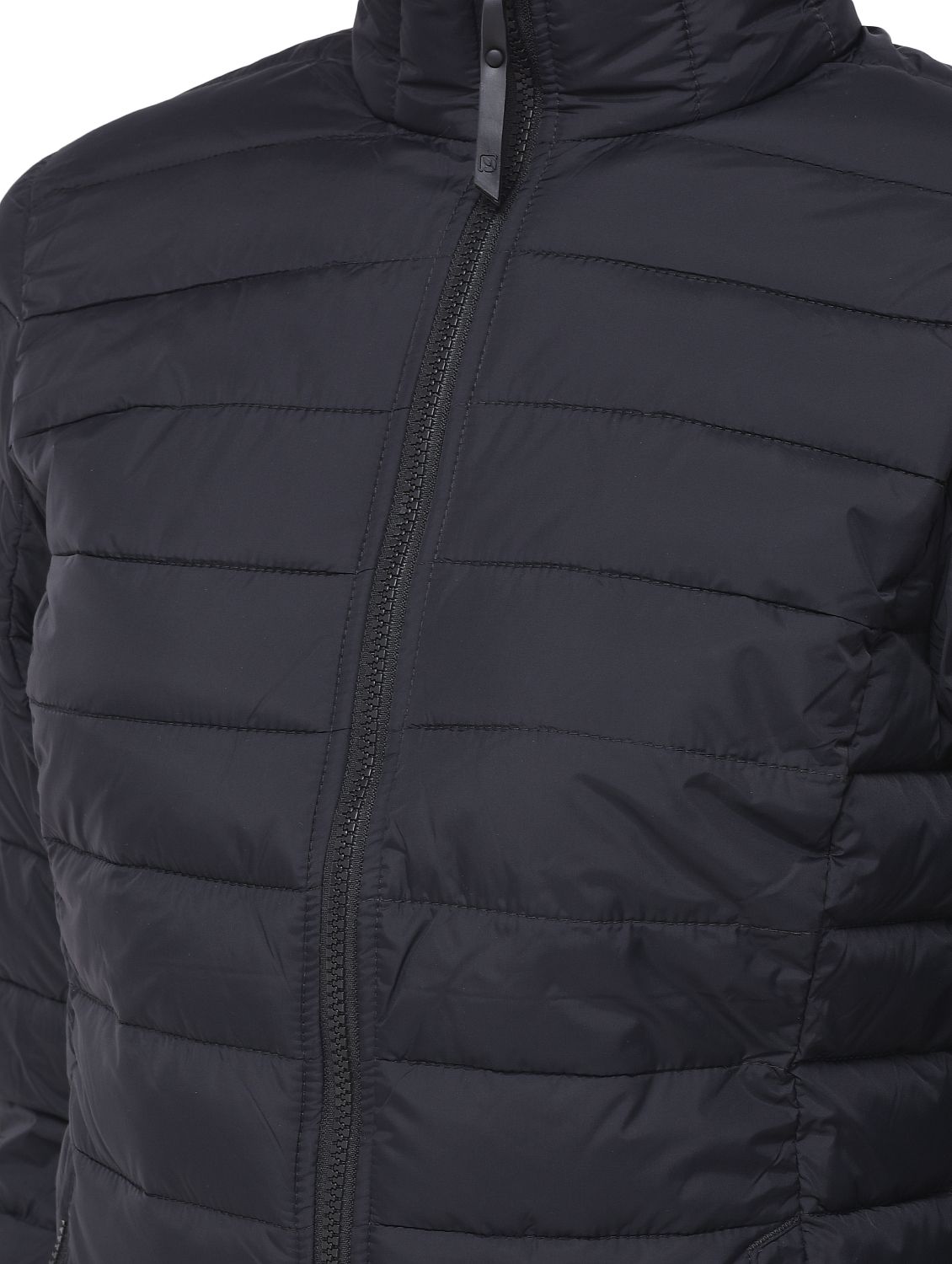 BLACK Quilted Jacket