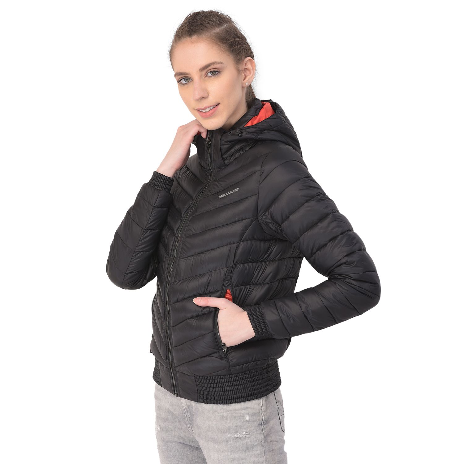 Hooded outdoor jacket - Black - Ladies | H&M IN