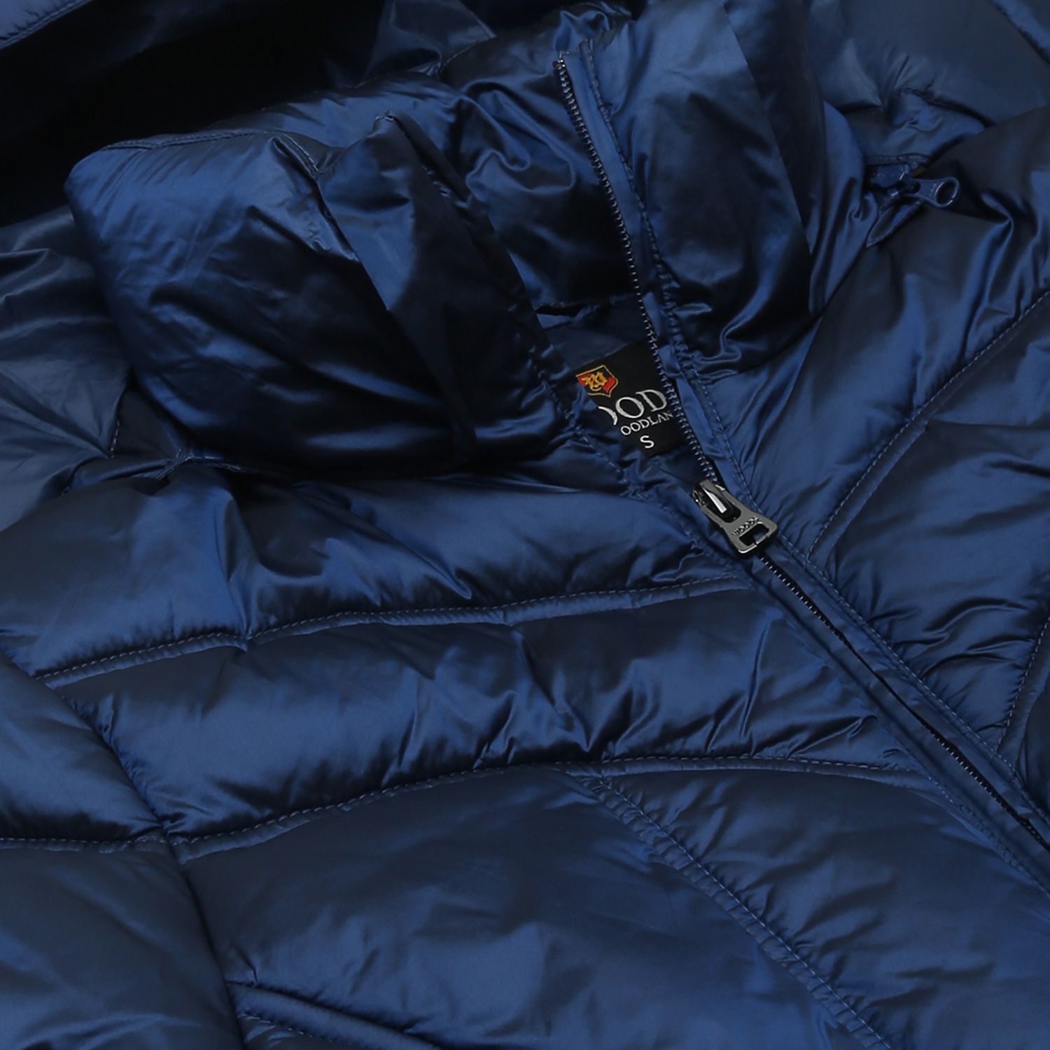 Rubia & Neel Quilted Coat - Light Indigo