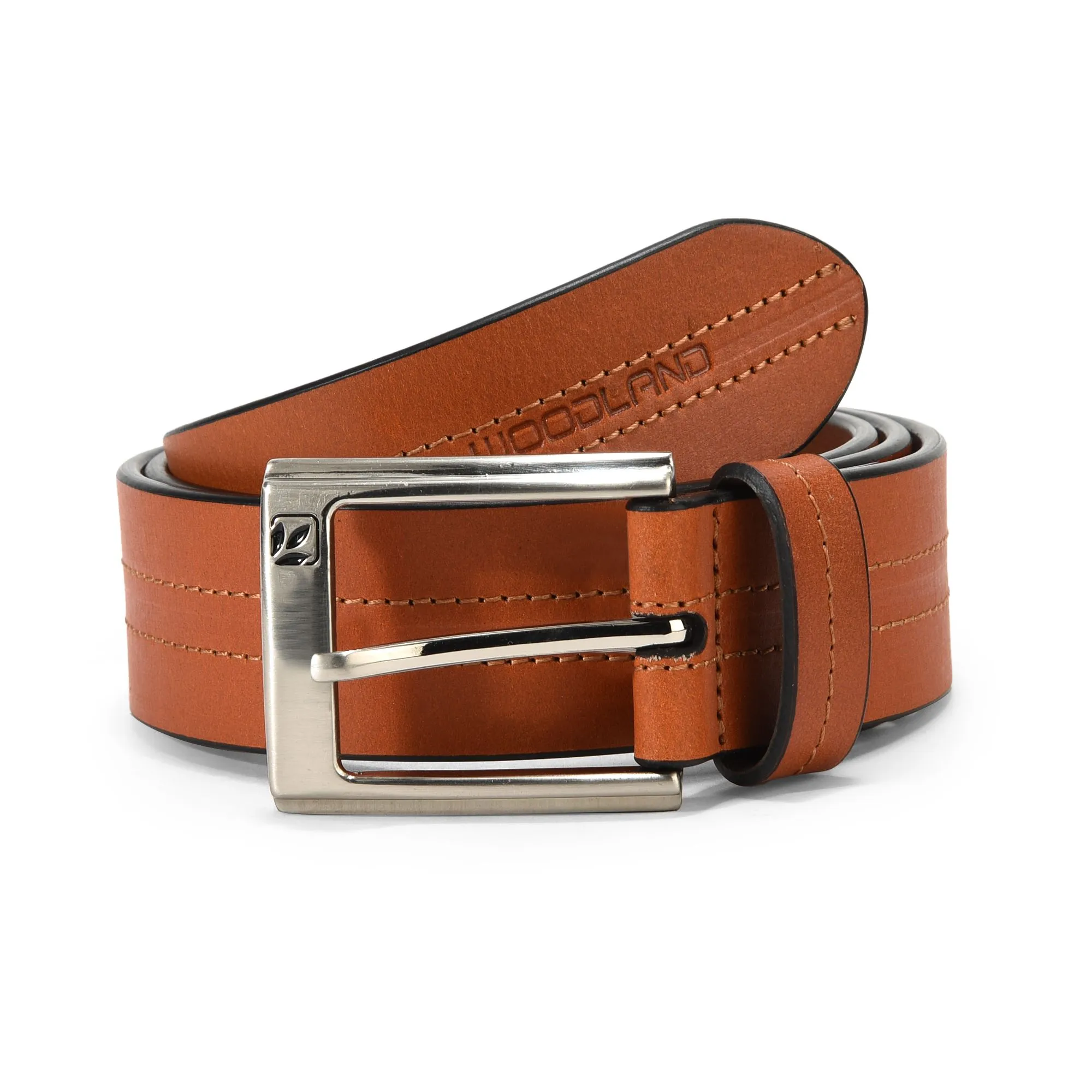 Tan Leather Belt - Thumbnail 1