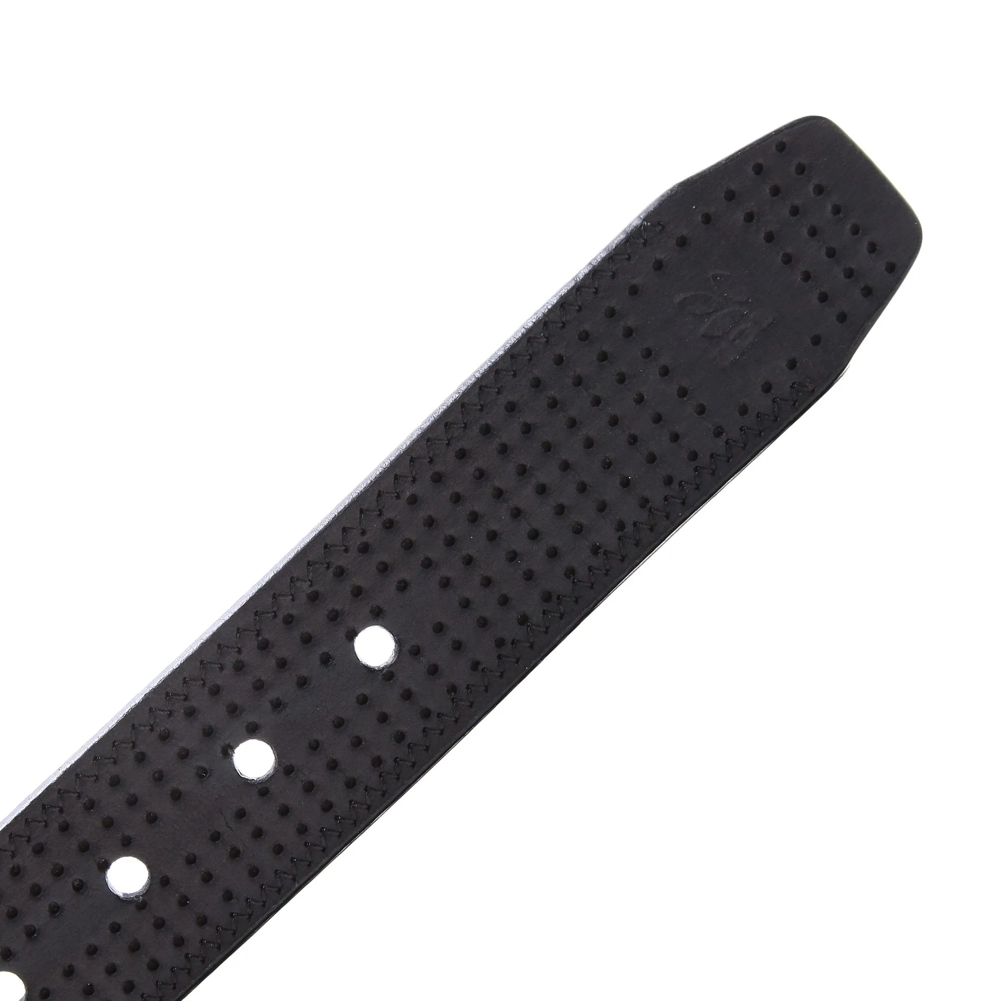 Black Leather Belt for Men - Thumbnail 3