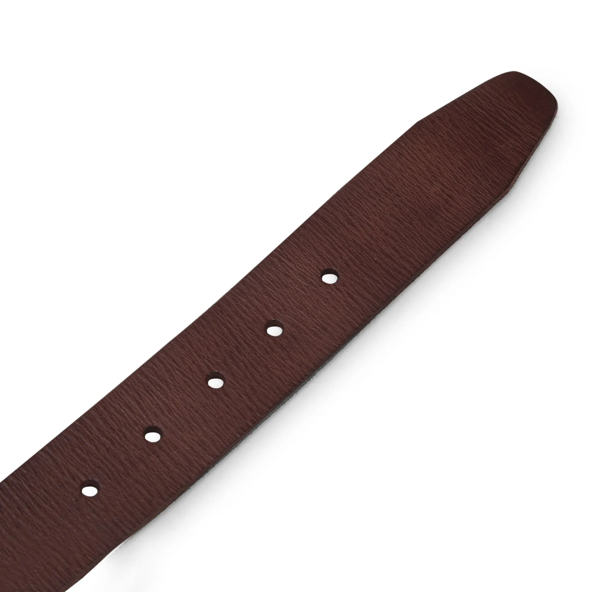 Tan Men's leather belt - Thumbnail 3