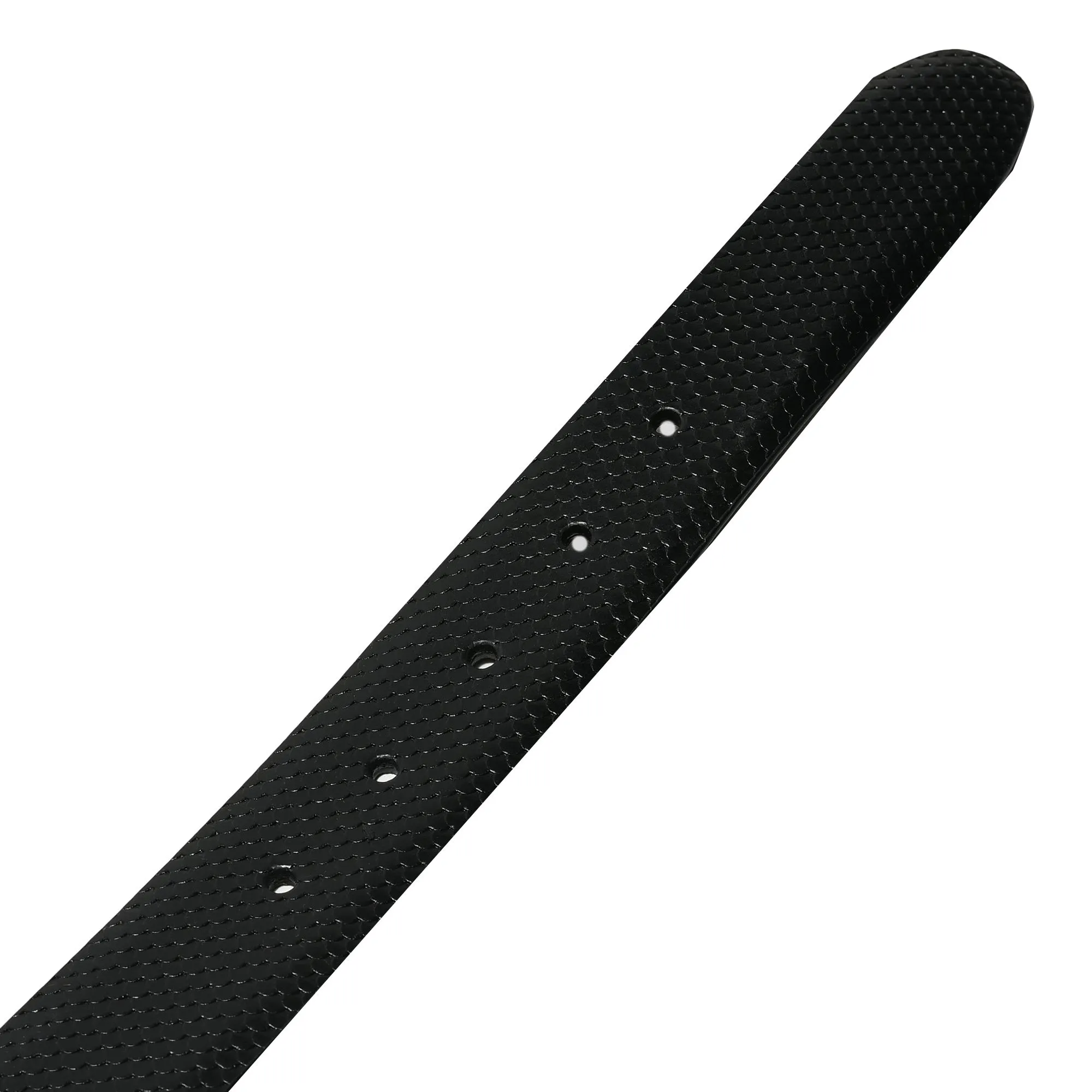 Black/ brown men's reversible leather belt - Thumbnail 3