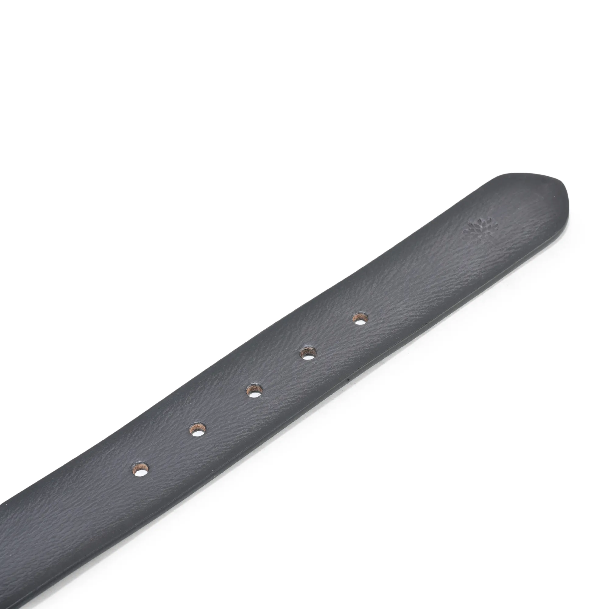 Black Softy Leather Belt For Men - Thumbnail 2